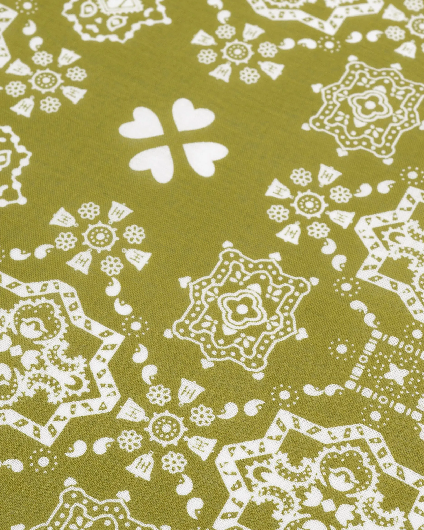 Iron Heart “Bell” Print Bandana - Green sold by Iron Heart product image thumbnail 3