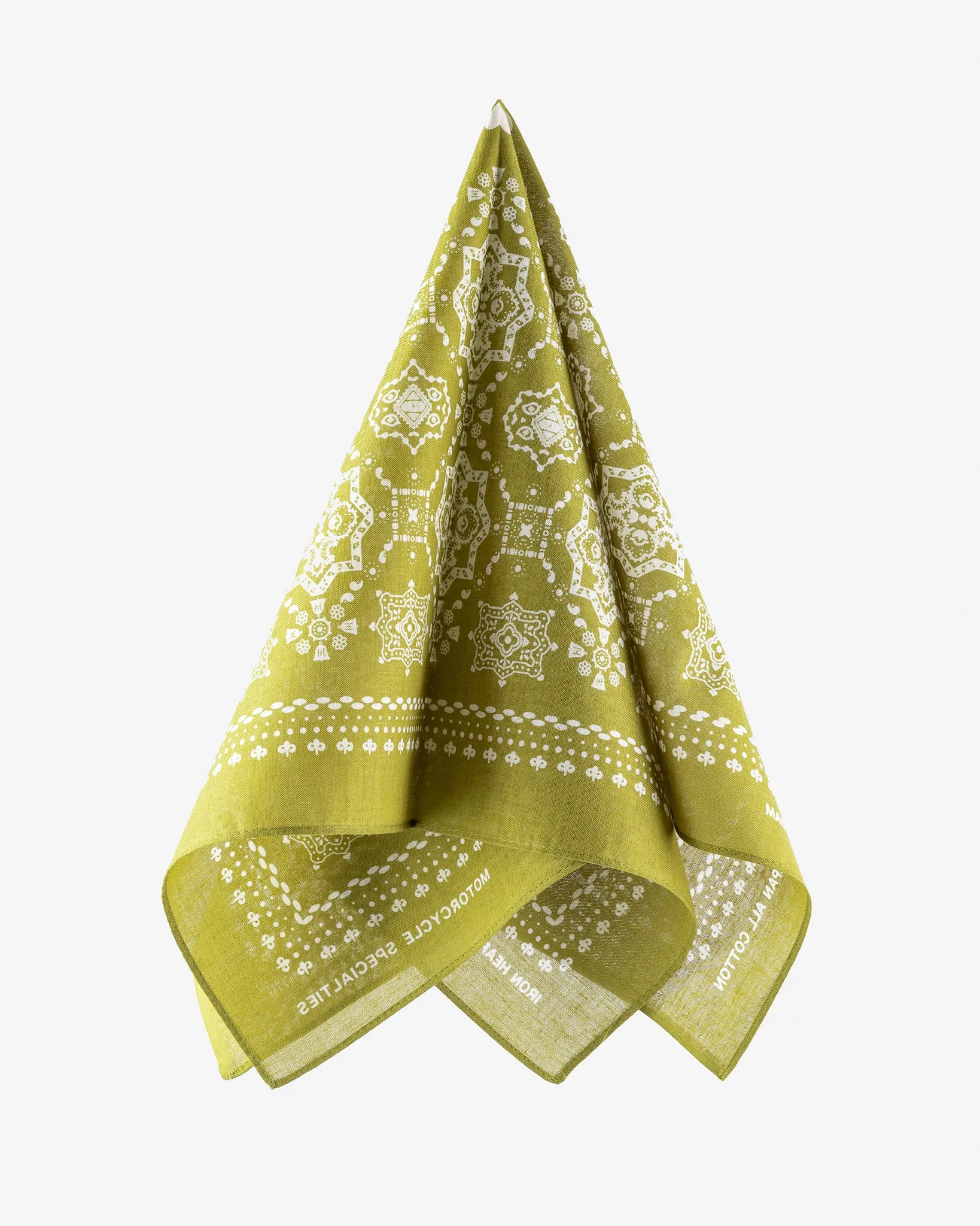 Iron Heart “Bell” Print Bandana - Green sold by Iron Heart product image thumbnail 2