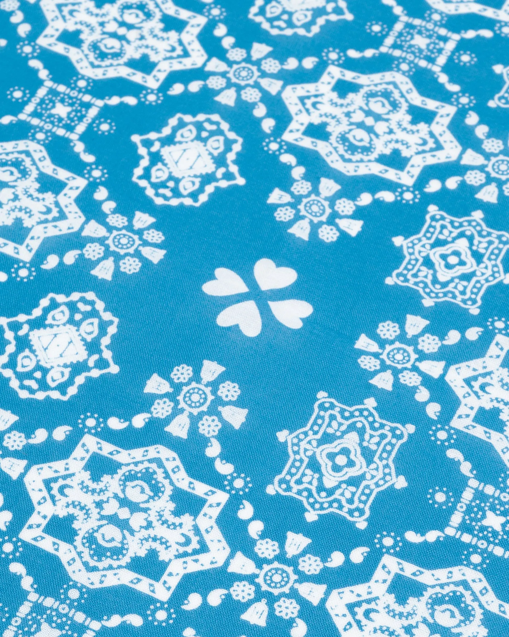 Iron Heart “Bell” Print Bandana - Blue sold by Iron Heart product image thumbnail 3