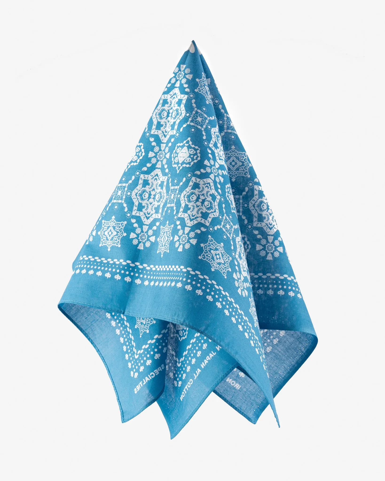 Iron Heart “Bell” Print Bandana - Blue sold by Iron Heart product image thumbnail 2