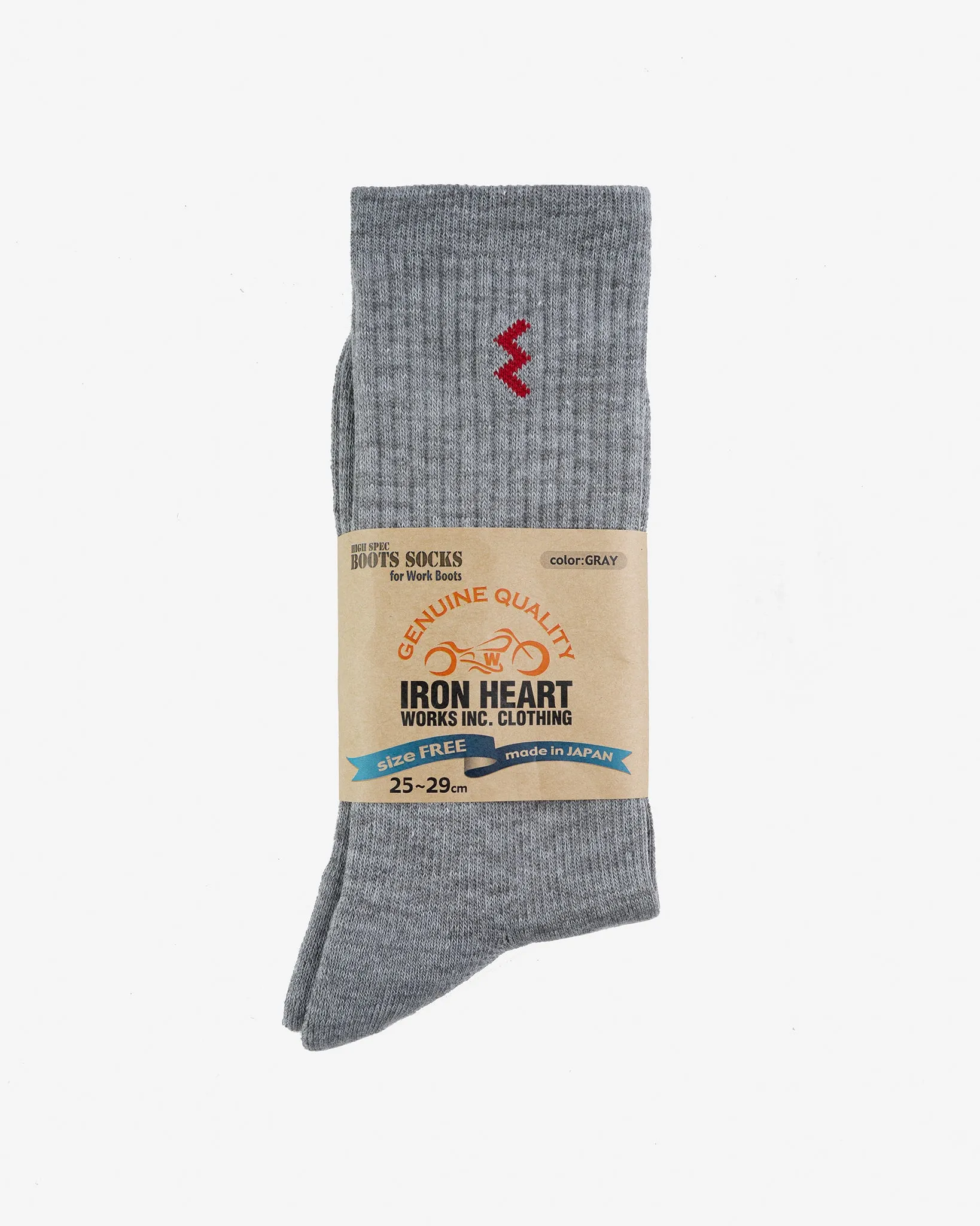 Iron Heart Work Boot Socks - Grey sold by Iron Heart product image thumbnail 2