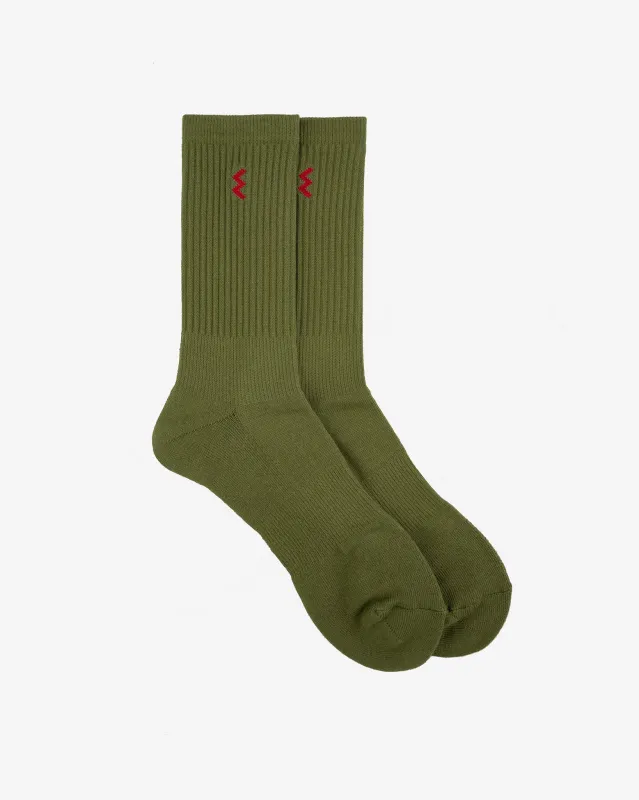 Iron Heart Work Boot Socks - Olive sold by Iron Heart