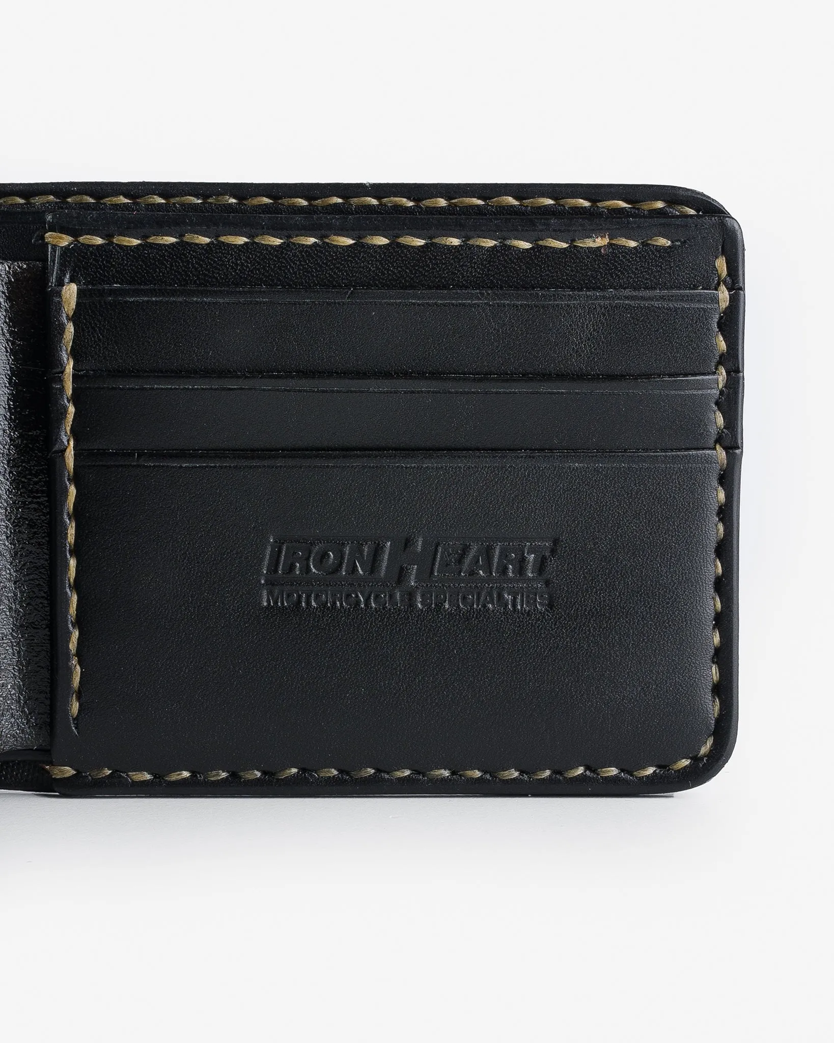 Slimline Small Shell Cordovan Wallet - Navy sold by Iron Heart product image thumbnail 3