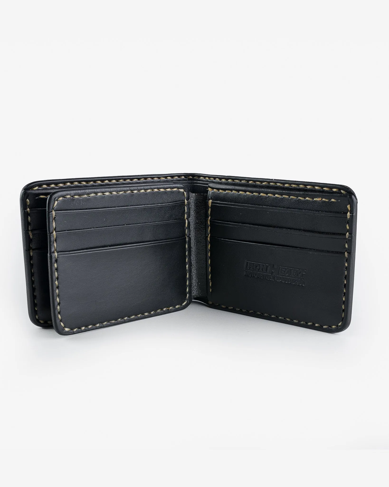 Slimline Small Shell Cordovan Wallet - Navy sold by Iron Heart product image thumbnail 2