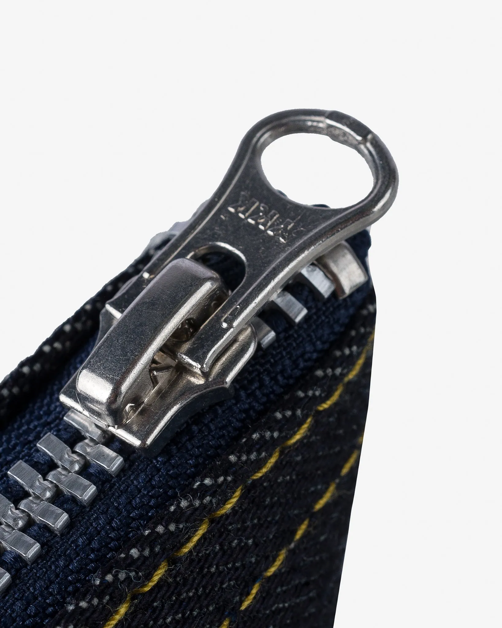 14oz Selvedge Denim Zip-Up Pouch sold by Iron Heart product image thumbnail 4