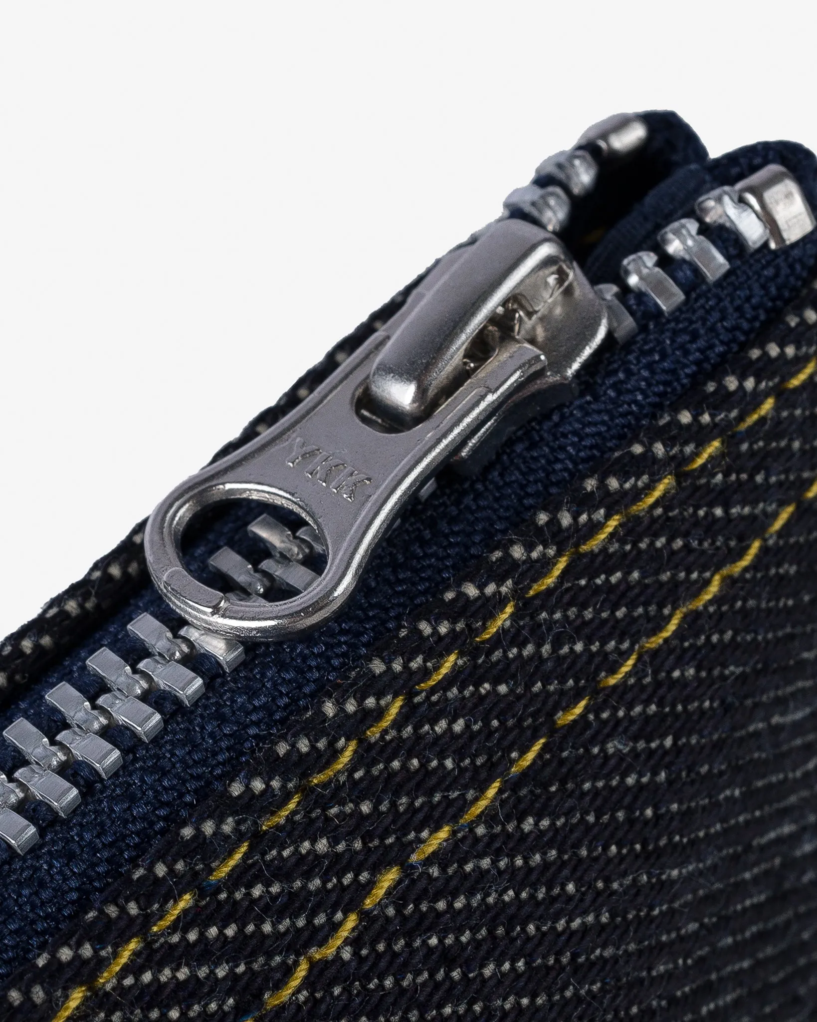 21oz Selvedge Denim Zip-Up Pouch sold by Iron Heart product image thumbnail 5