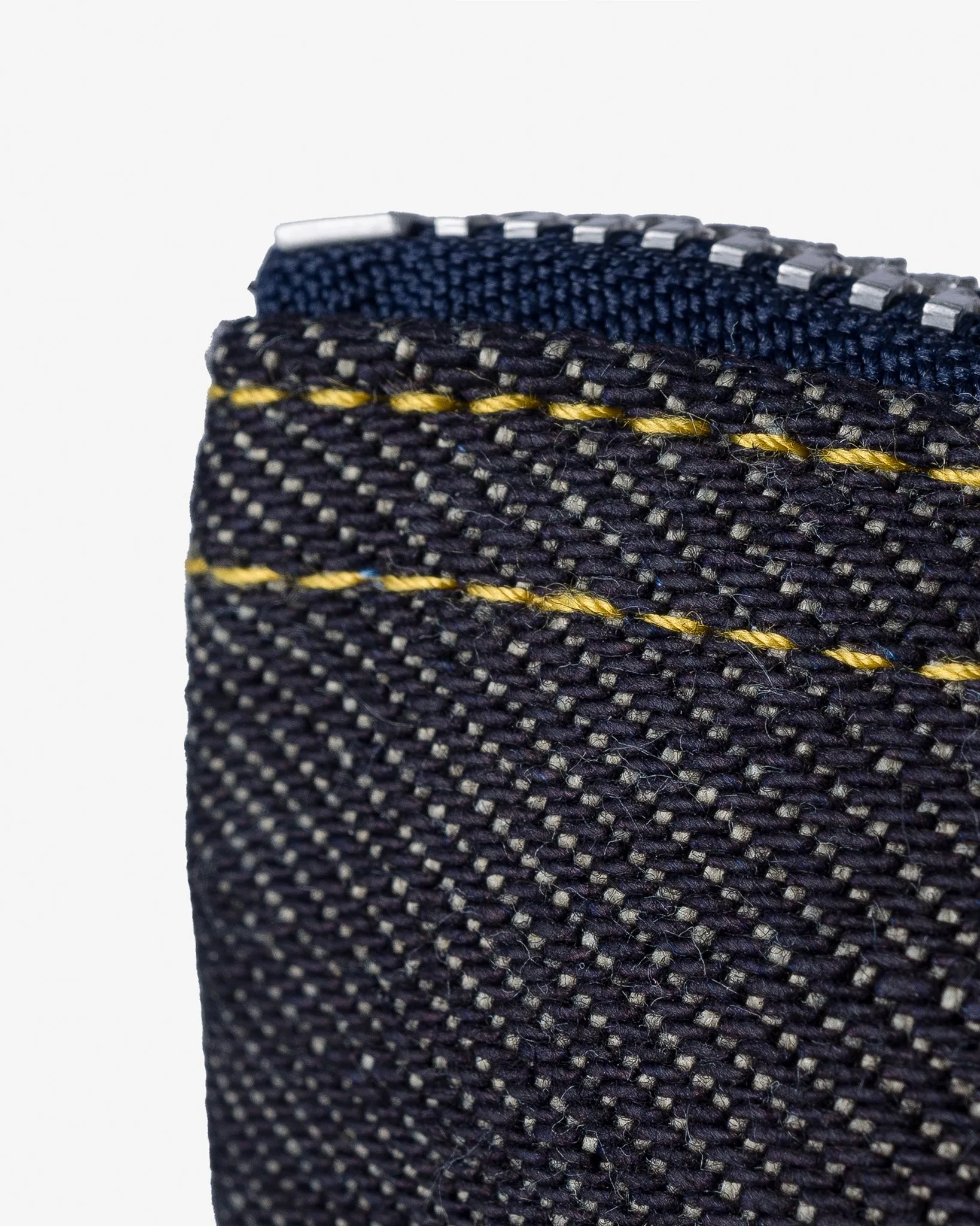 21oz Selvedge Denim Zip-Up Pouch sold by Iron Heart product image thumbnail 4