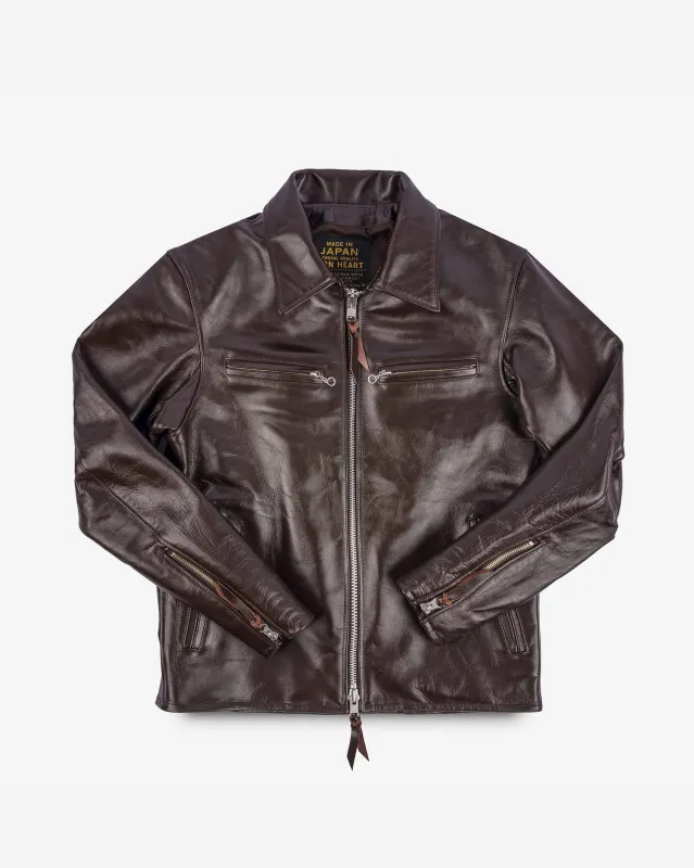 Japanese Horsehide Rider's Jacket - Brown sold by Iron Heart