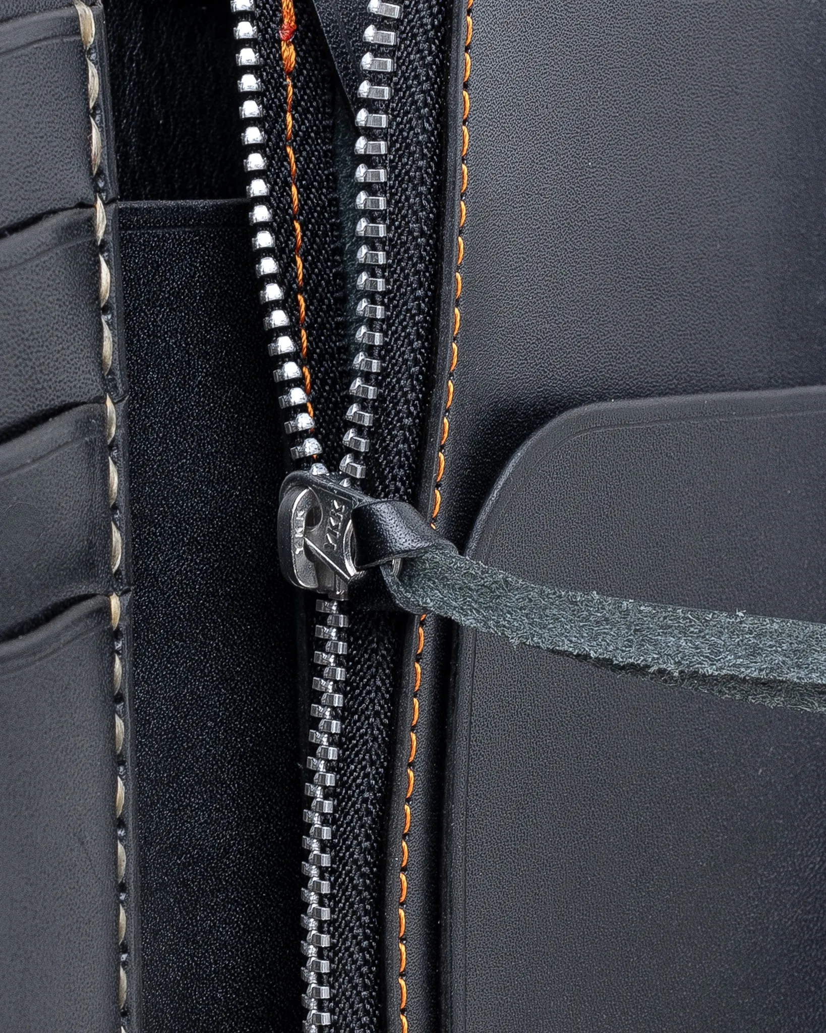 Medium Shell Cordovan Wallet - Navy sold by Iron Heart product image thumbnail 5