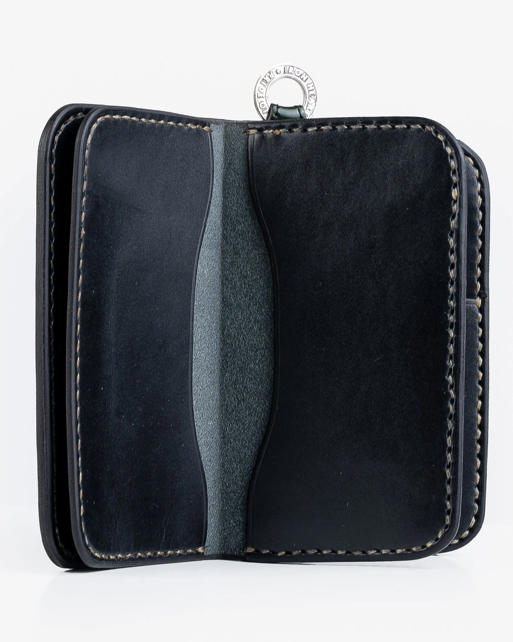 Medium Shell Cordovan Wallet - Green sold by Iron Heart product image thumbnail 3