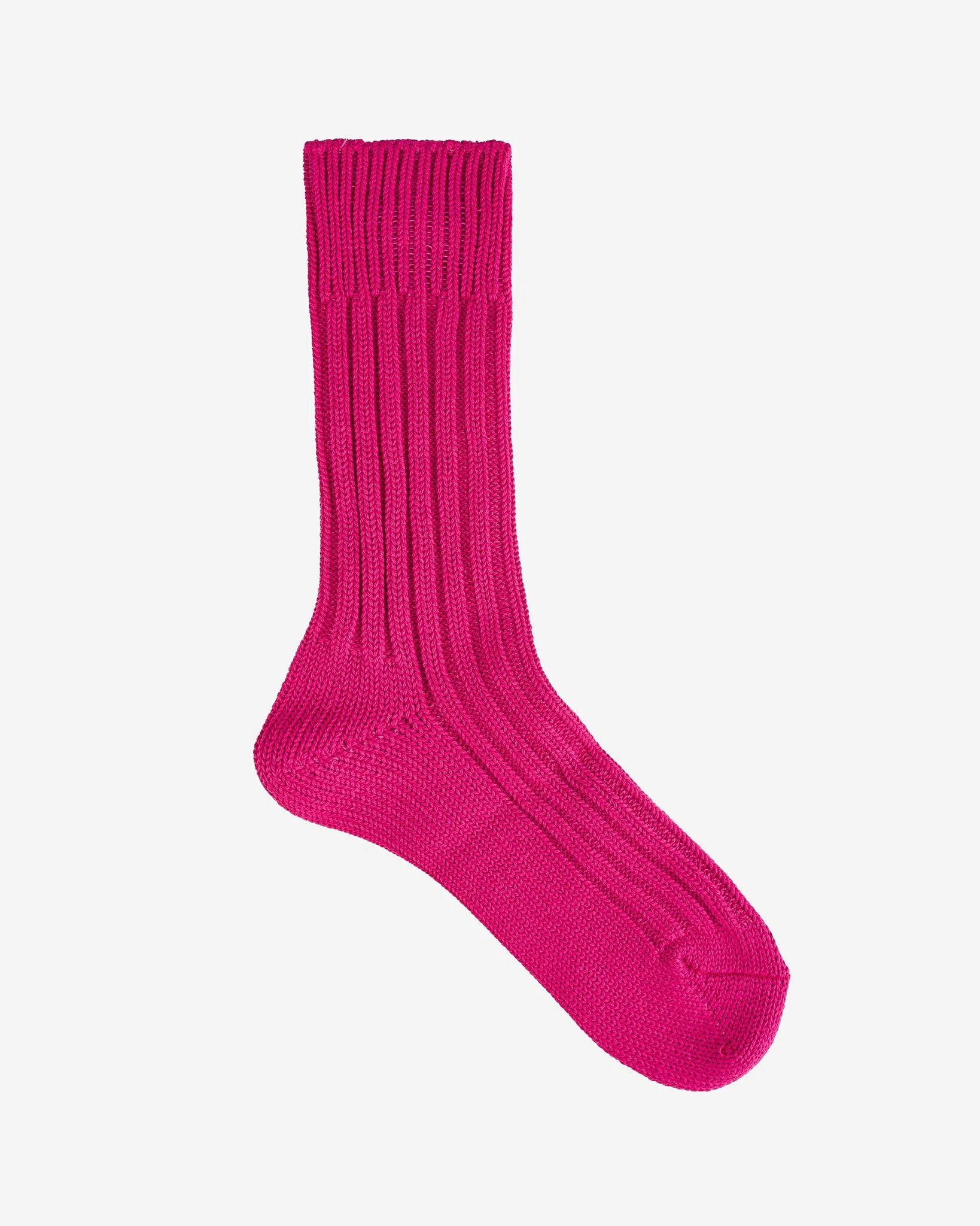 Decka Cased Heavyweight Plain Socks - Pink sold by Iron Heart product image thumbnail 3