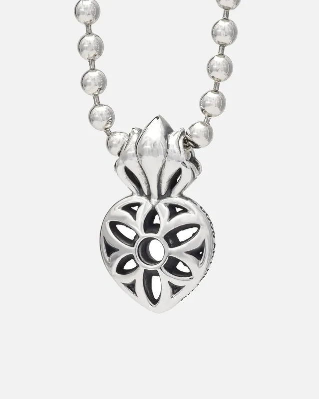 GOOD ART HLYWD Small Sacred Rosette Pendant - Sterling Silver sold by Iron Heart