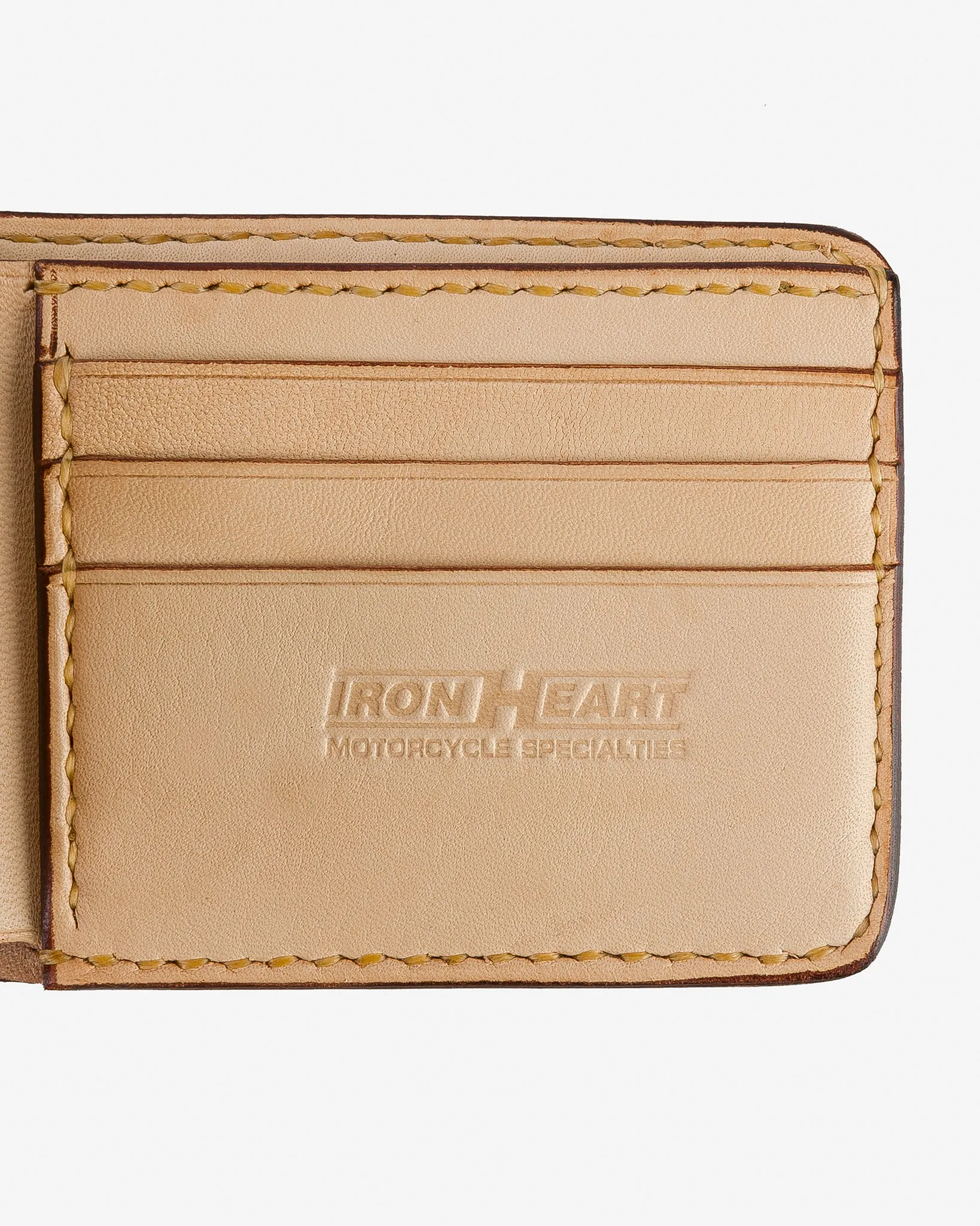 Small Shell Cordovan Wallet - Natural sold by Iron Heart product image thumbnail 5