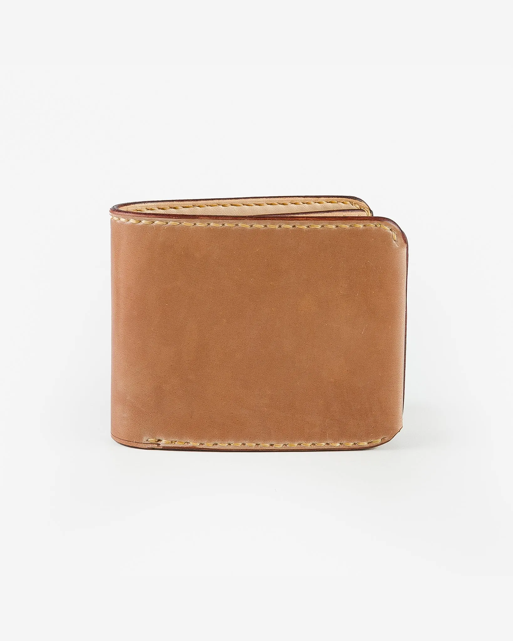 Small Shell Cordovan Wallet - Natural sold by Iron Heart
