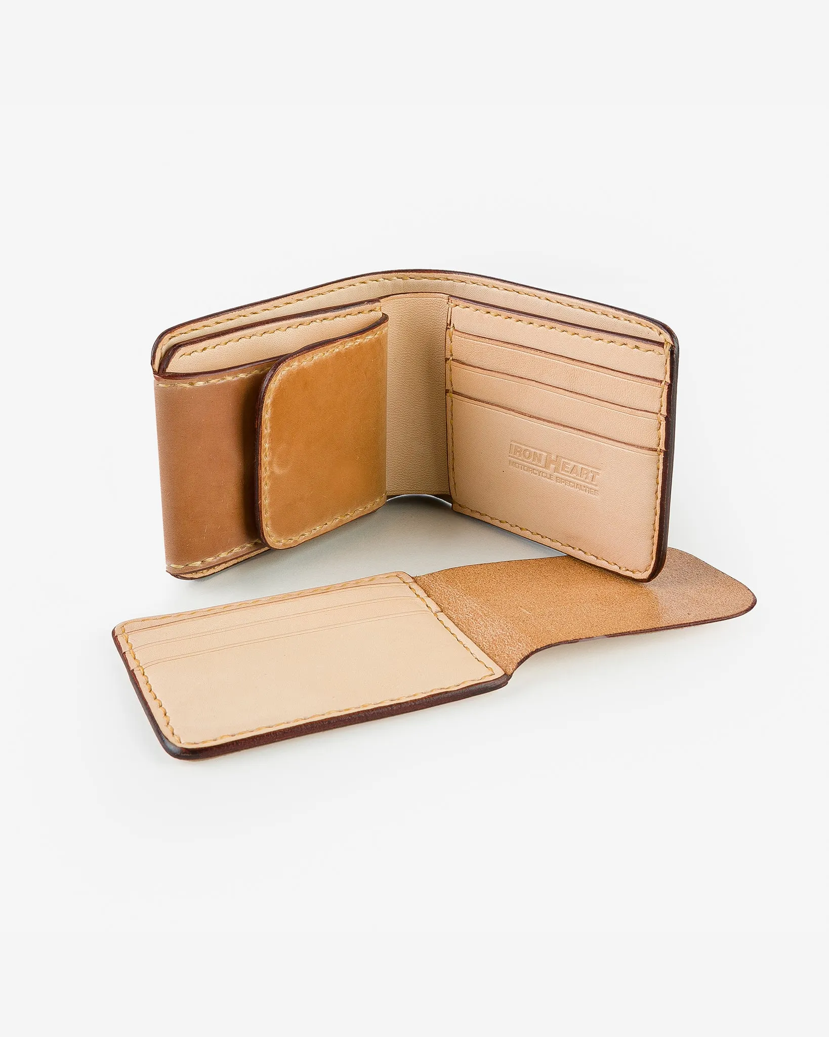 Small Shell Cordovan Wallet - Natural sold by Iron Heart product image thumbnail 3