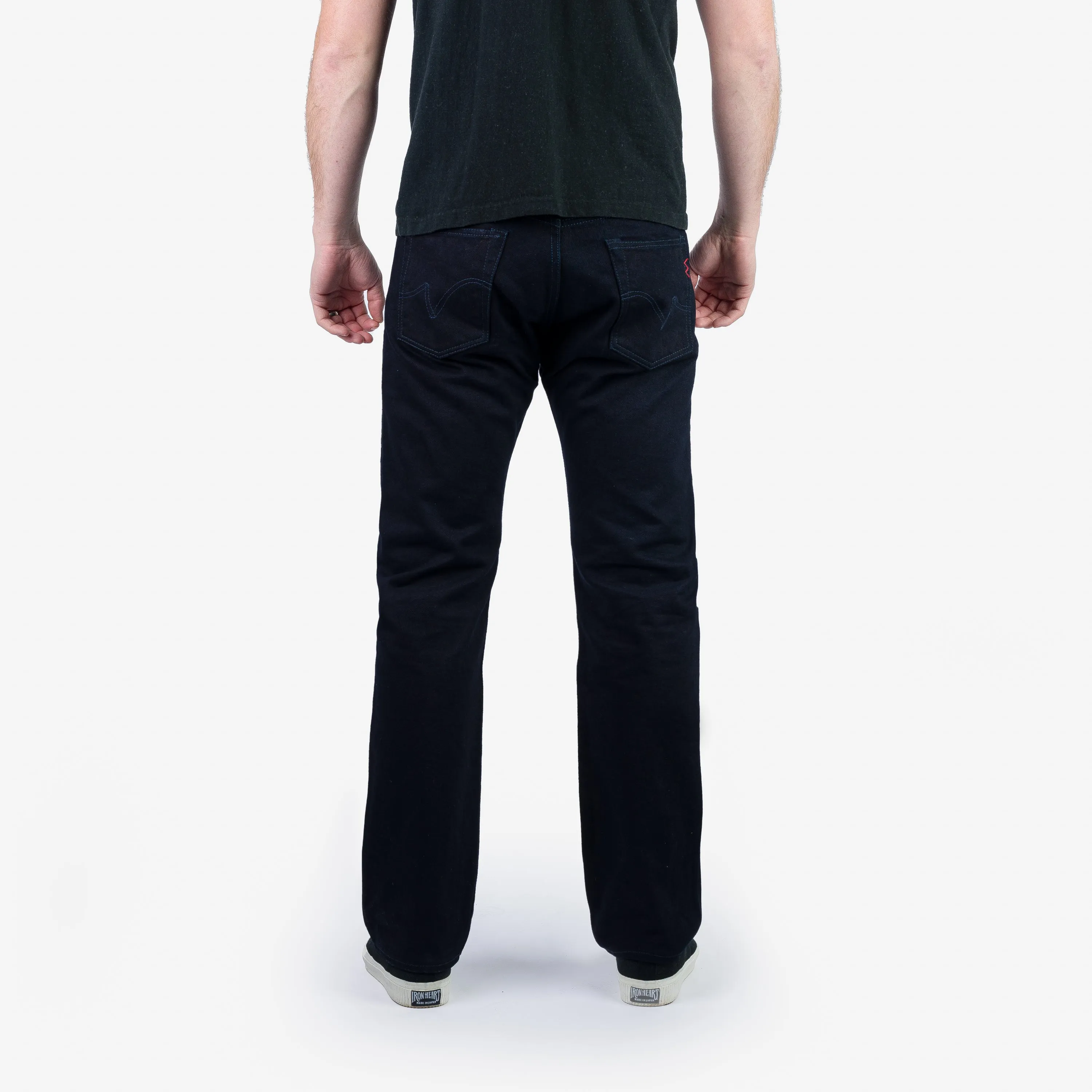 14oz Selvedge Denim Straight Cut Jeans - Indigo/Indigo sold by Iron Heart product image thumbnail 3