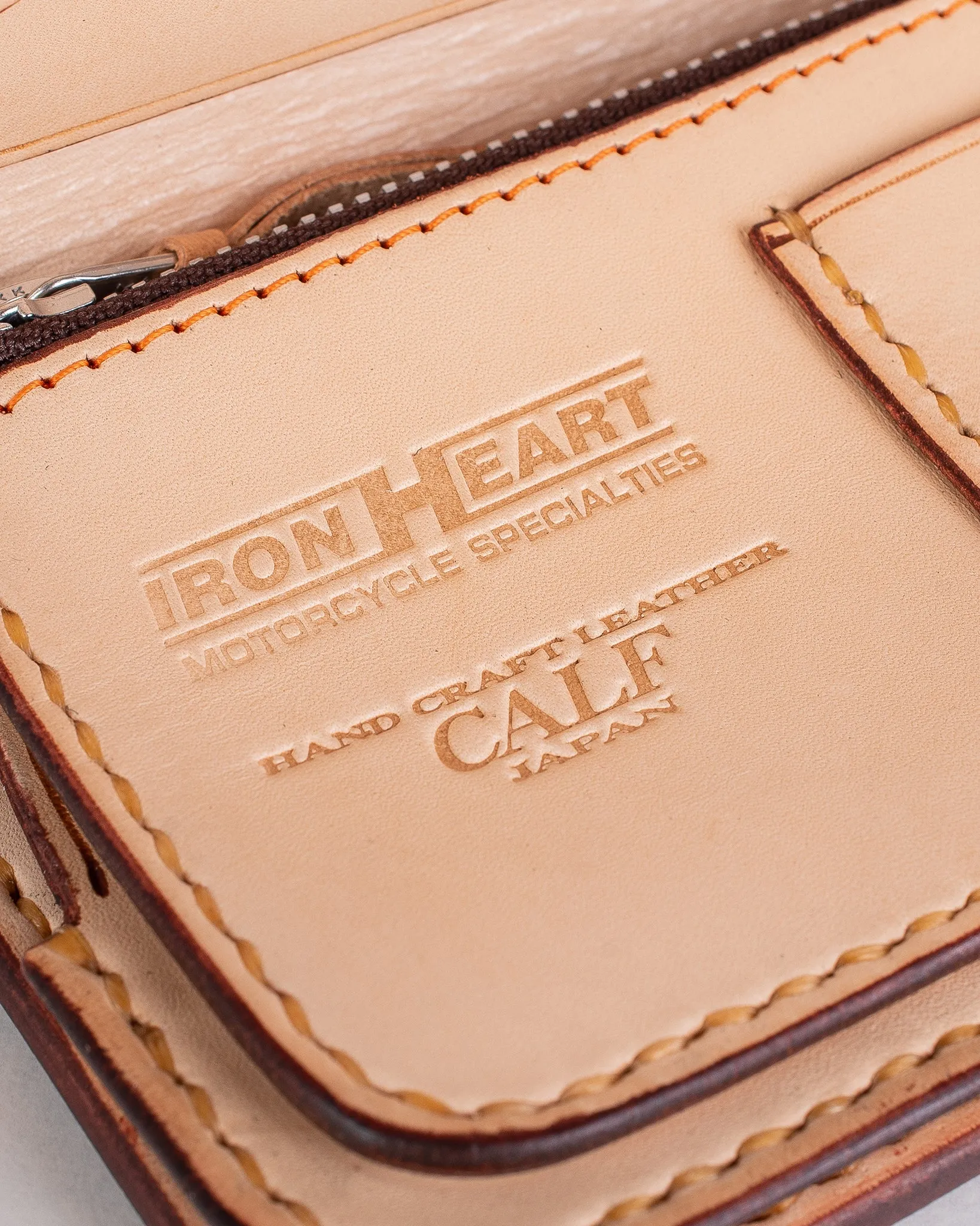 Long Shell Cordovan Wallet - Oxblood sold by Iron Heart product image thumbnail 4