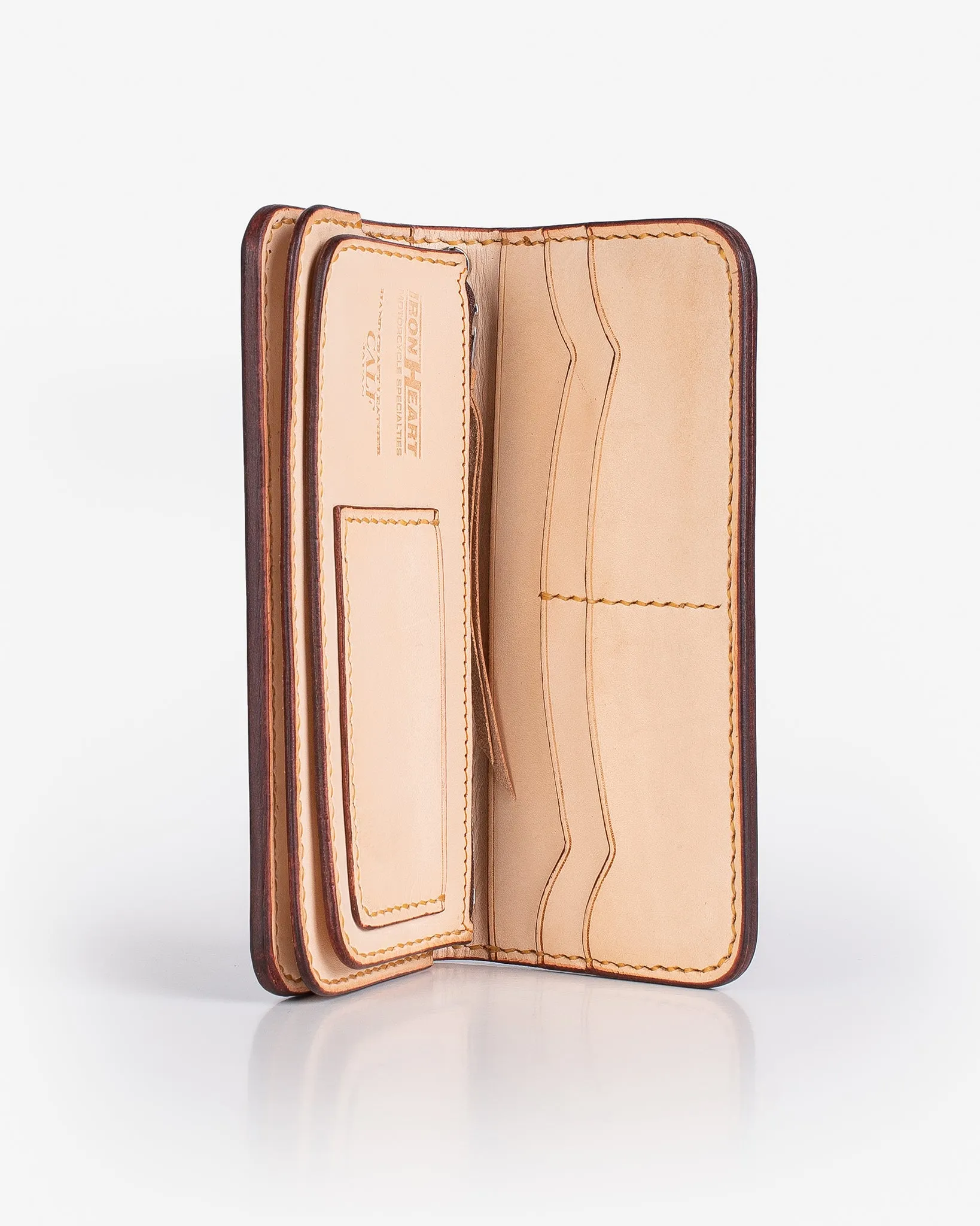 Long Shell Cordovan Wallet - Oxblood sold by Iron Heart product image thumbnail 2