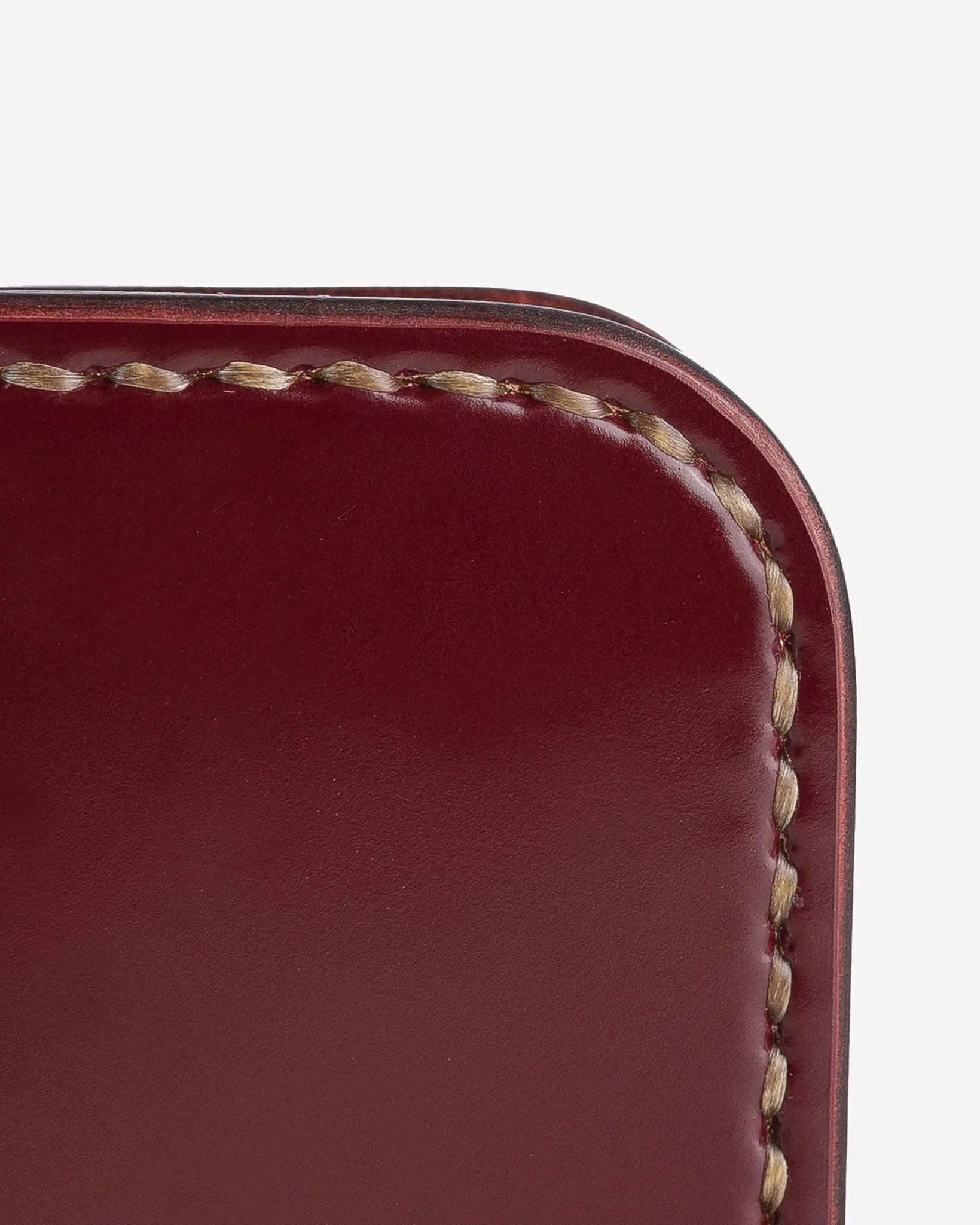 Medium Shell Cordovan Wallet - Ox Blood sold by Iron Heart product image thumbnail 2