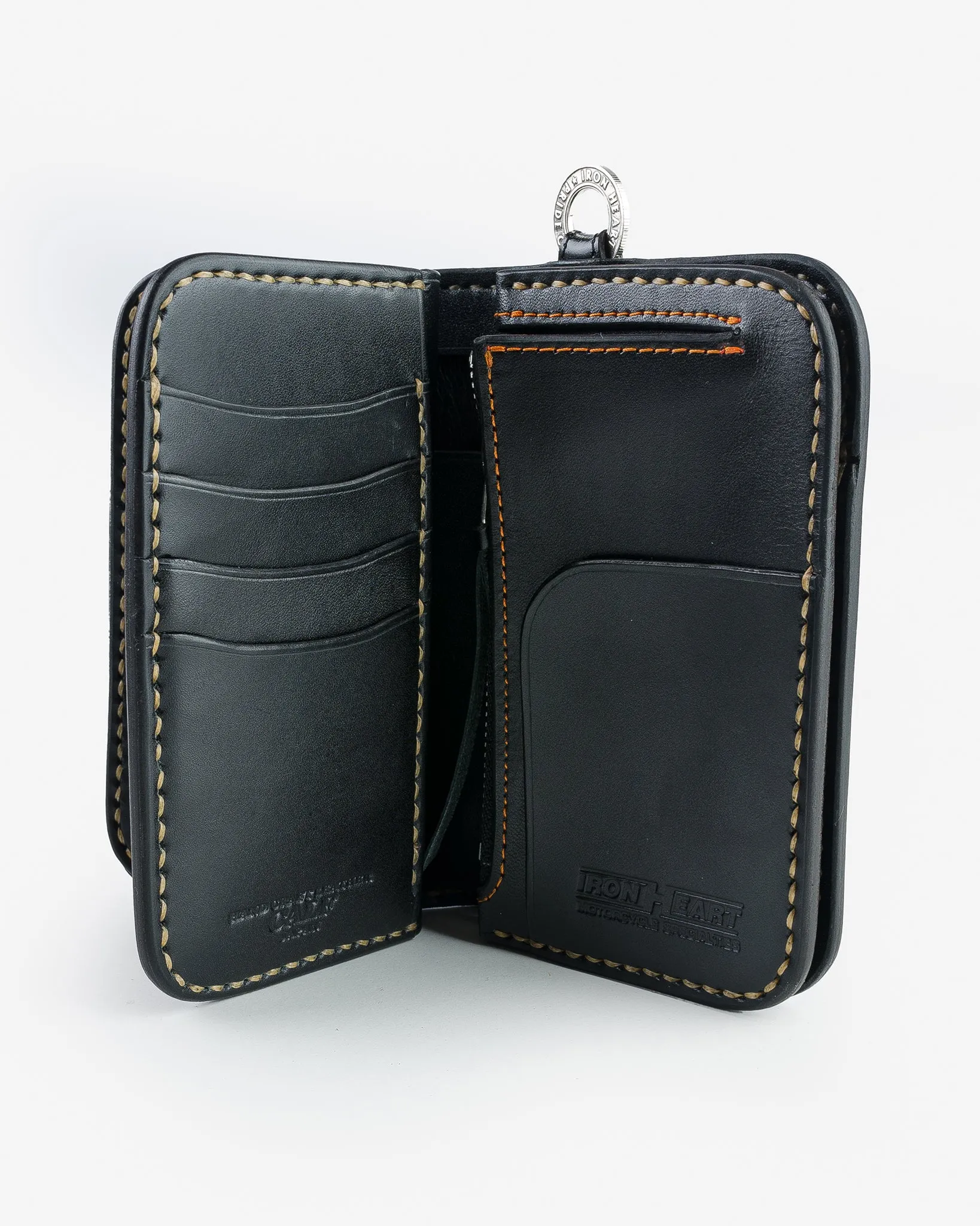 Medium Shell Cordovan Wallet - Black sold by Iron Heart product image thumbnail 5