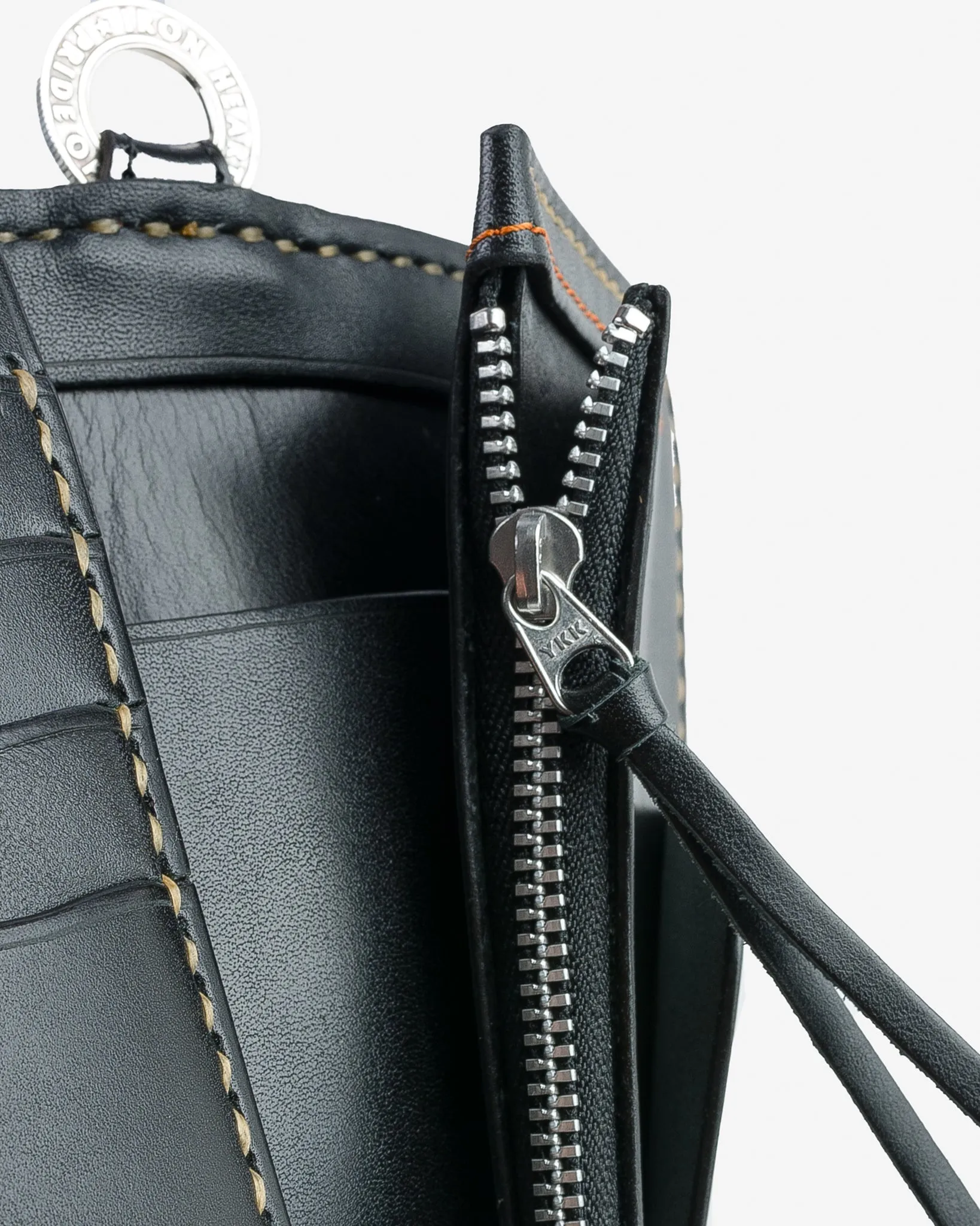 Medium Shell Cordovan Wallet - Black sold by Iron Heart product image thumbnail 4