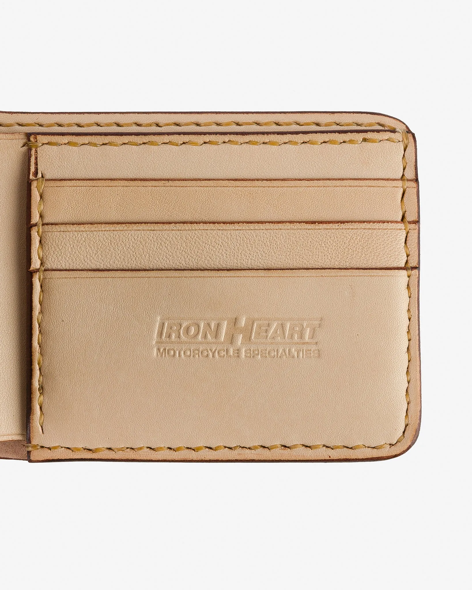 Small Shell Cordovan Wallet - Oxblood sold by Iron Heart product image thumbnail 5