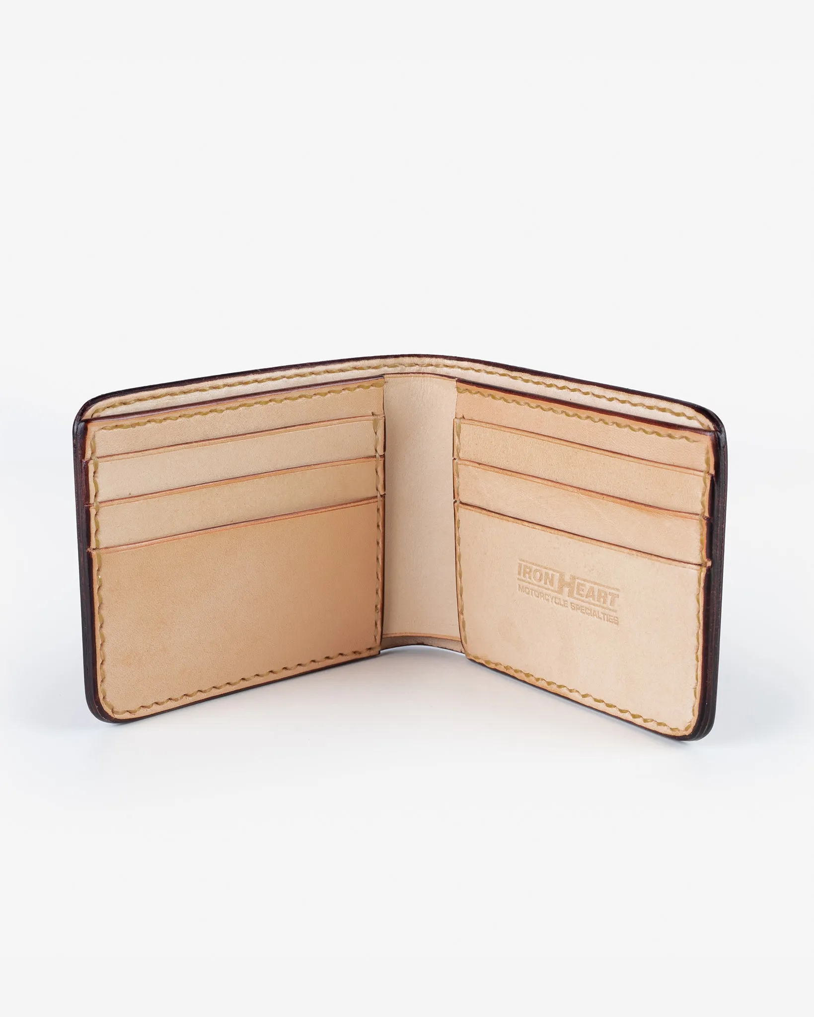 Slimline Small Shell Cordovan Wallet - Natural sold by Iron Heart product image thumbnail 4