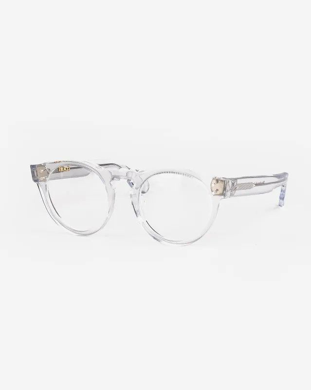 BOLD London Eyewear Brushfield - Clear Crystal made by Iron Heart
