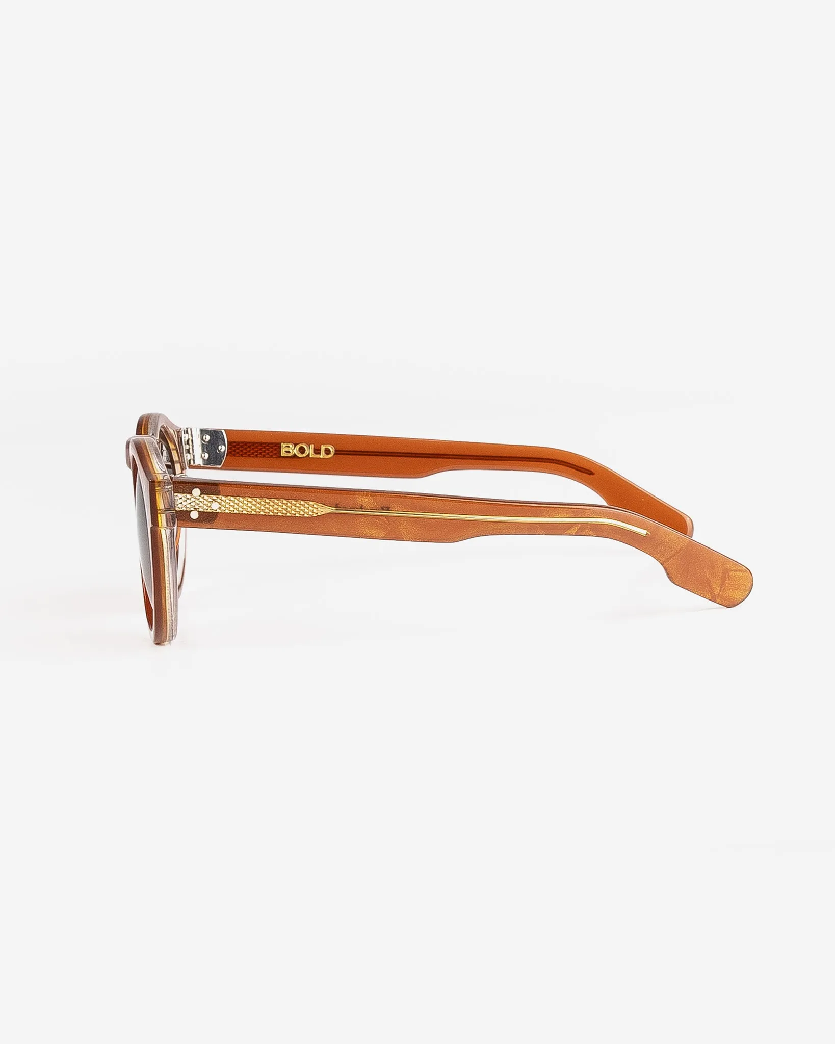 BOLD London Eyewear Brushfield - Light Brown Metallic Gold sold by Iron Heart product image thumbnail 3