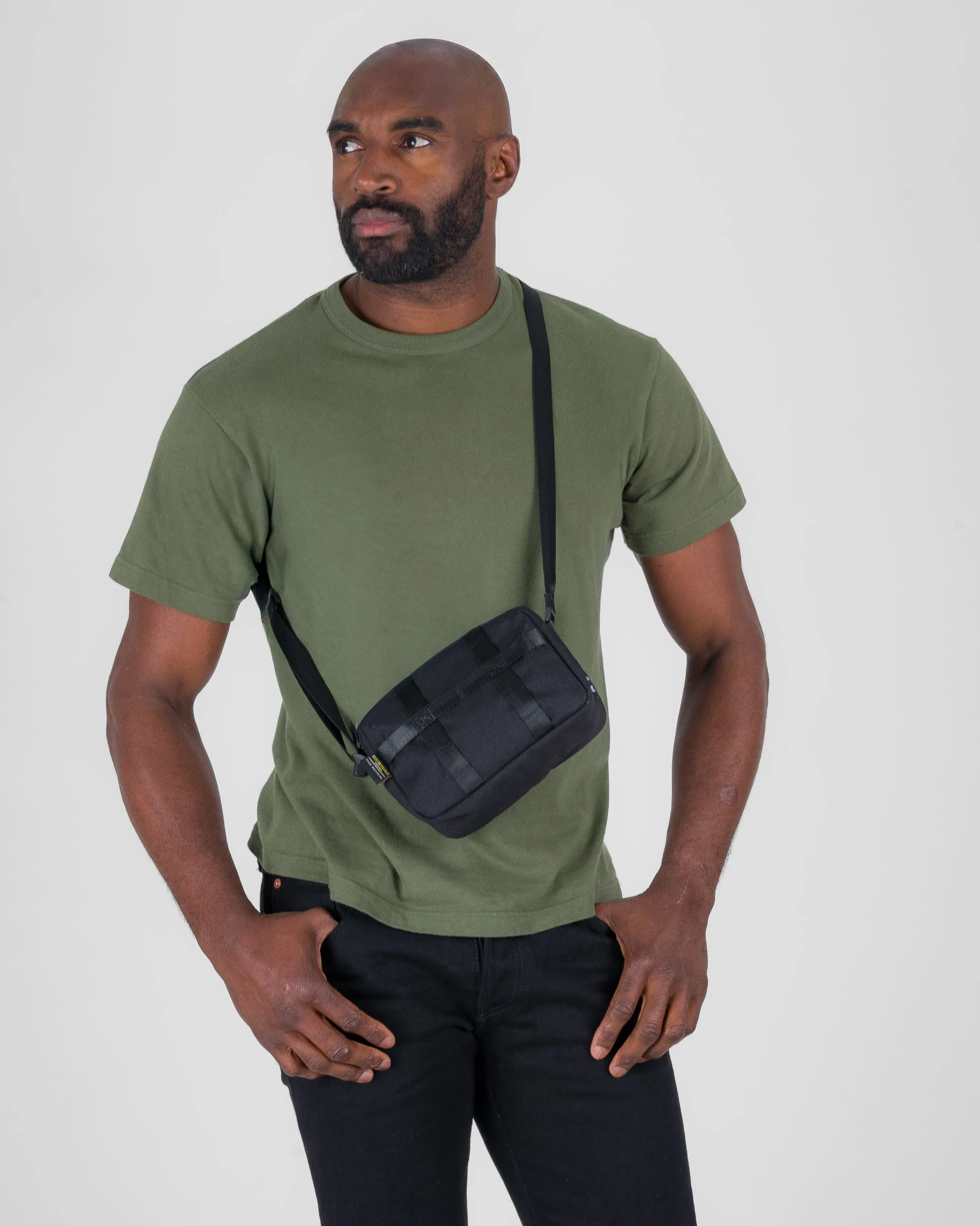 OGL Originale Tech Material Sling Bag - Black sold by Iron Heart product image thumbnail 2