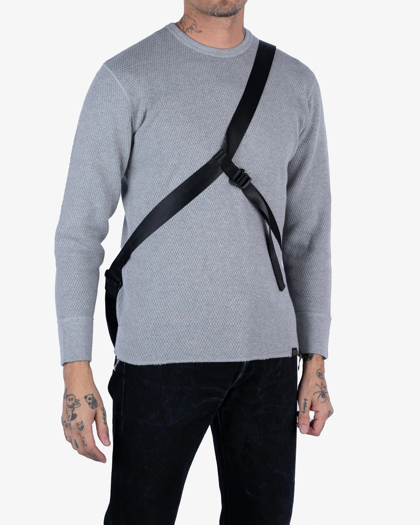 OGL Originale Tech Material Aviator Bag - Black sold by Iron Heart product image thumbnail 3