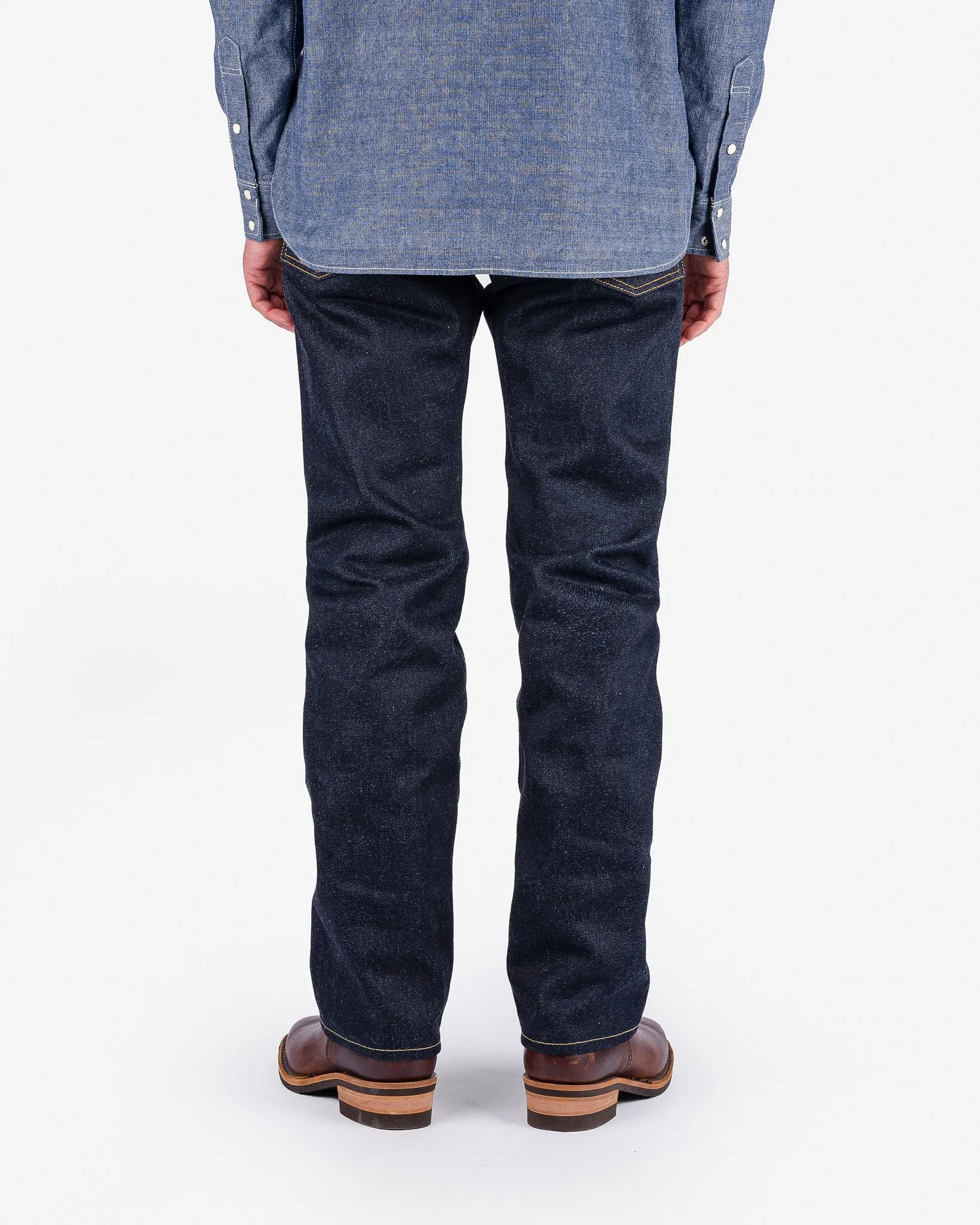 21/23oz Ultra Heavy Raw Selvedge Denim Straight Cut Jeans - Indigo sold by Iron Heart product image thumbnail 3