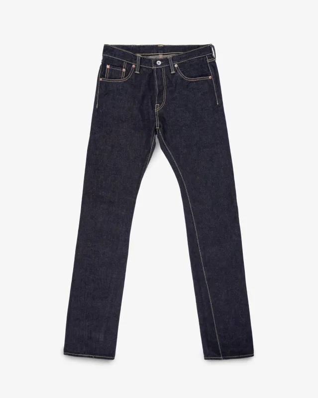 19oz Left Hand Twill Selvedge Denim Slim Cut Jeans - Indigo sold by Iron Heart