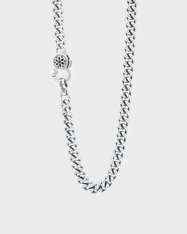 GOOD ART HLYWD Curb Chain Necklace Link Size A at 30" - Sterling Silver sold by Iron Heart