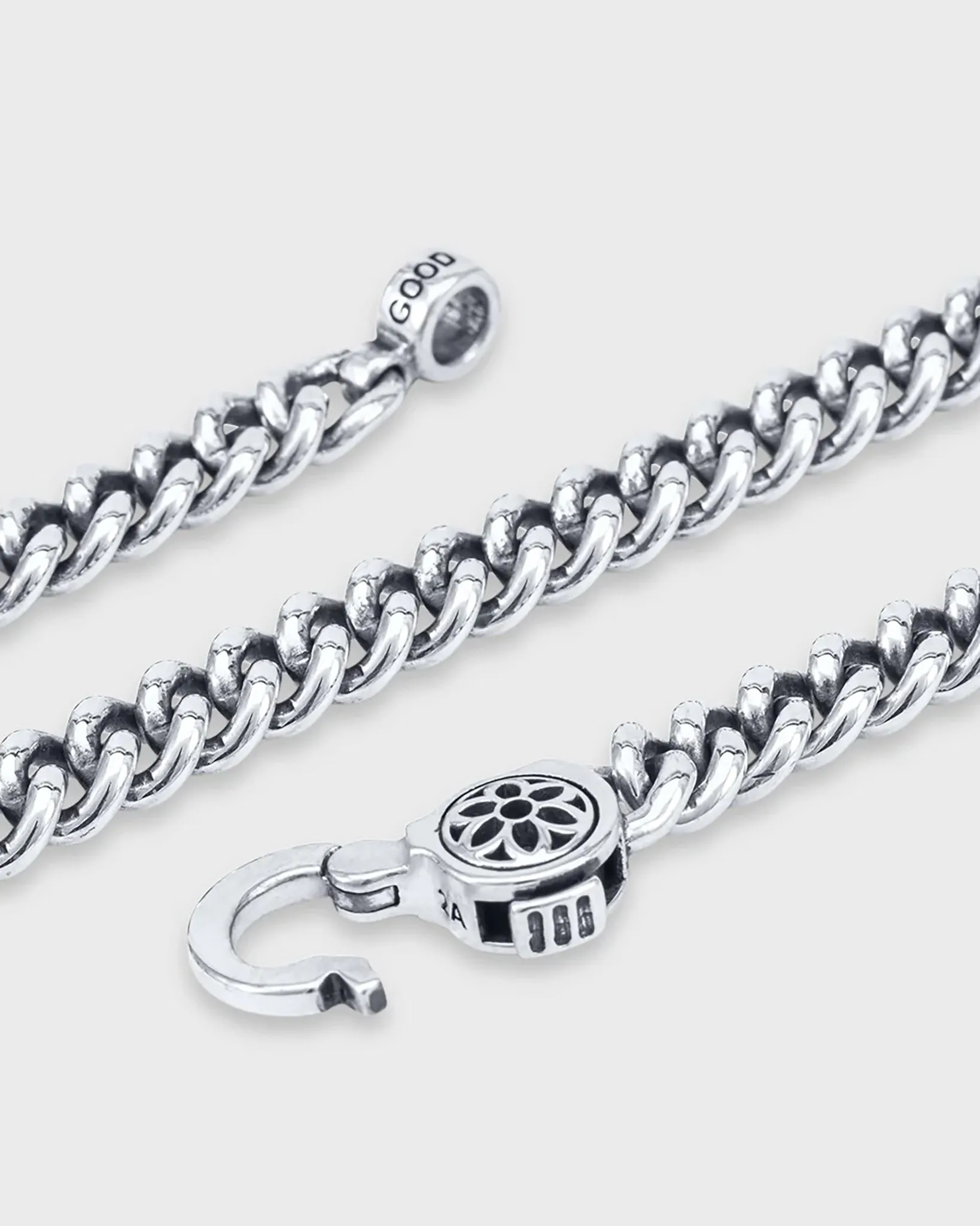 GOOD ART HLYWD Curb Chain Necklace Link Size A at 30" - Sterling Silver sold by Iron Heart product image thumbnail 3