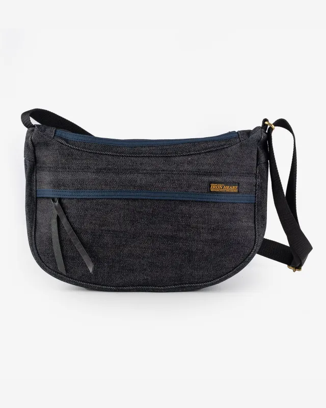 21oz Selvedge Denim Small Shoulder Bag - Indigo sold by Iron Heart