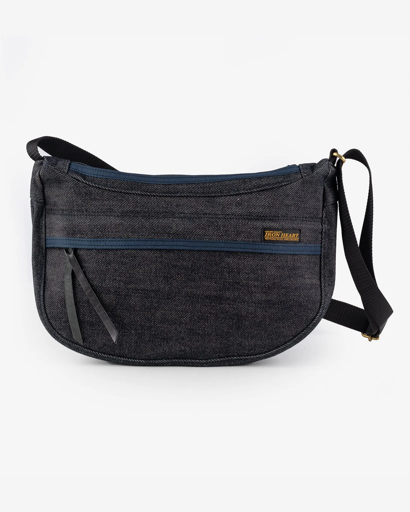 21oz Selvedge Denim Small Shoulder Bag - Indigo sold by Iron Heart
