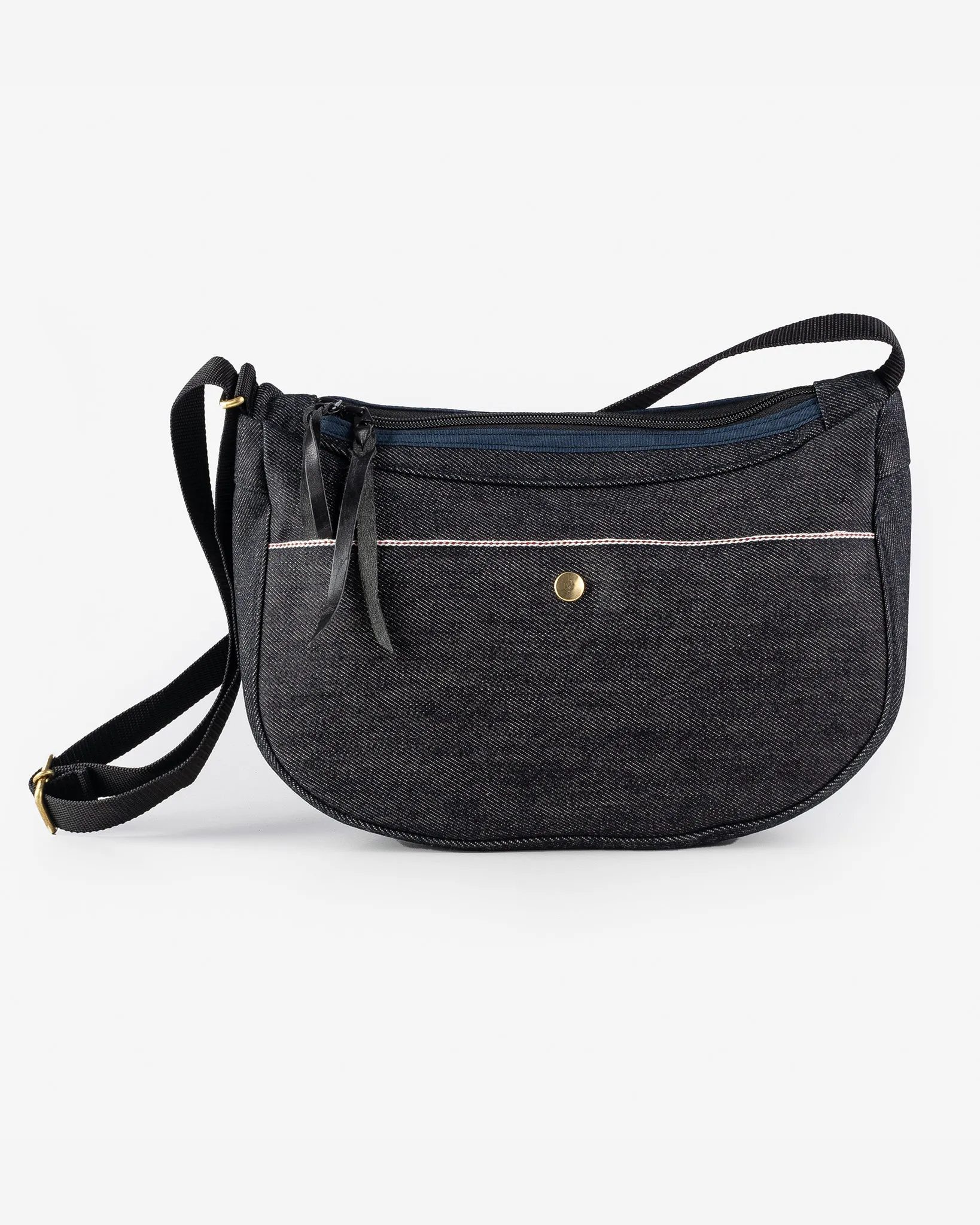 21oz Selvedge Denim Small Shoulder Bag - Indigo sold by Iron Heart product image thumbnail 3