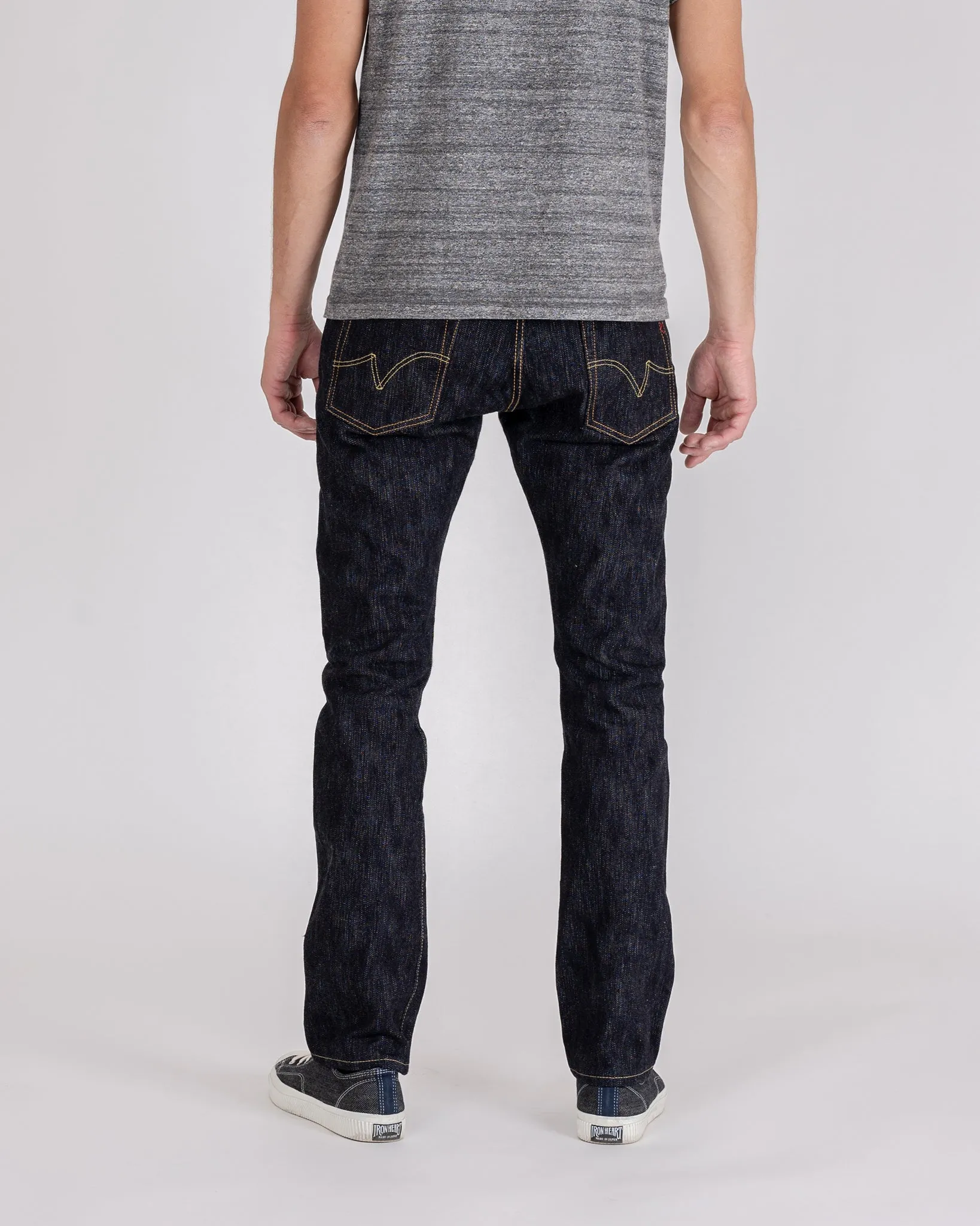 16oz Slubby Selvedge Denim Slim Cut Jeans - Indigo sold by Iron Heart product image thumbnail 3