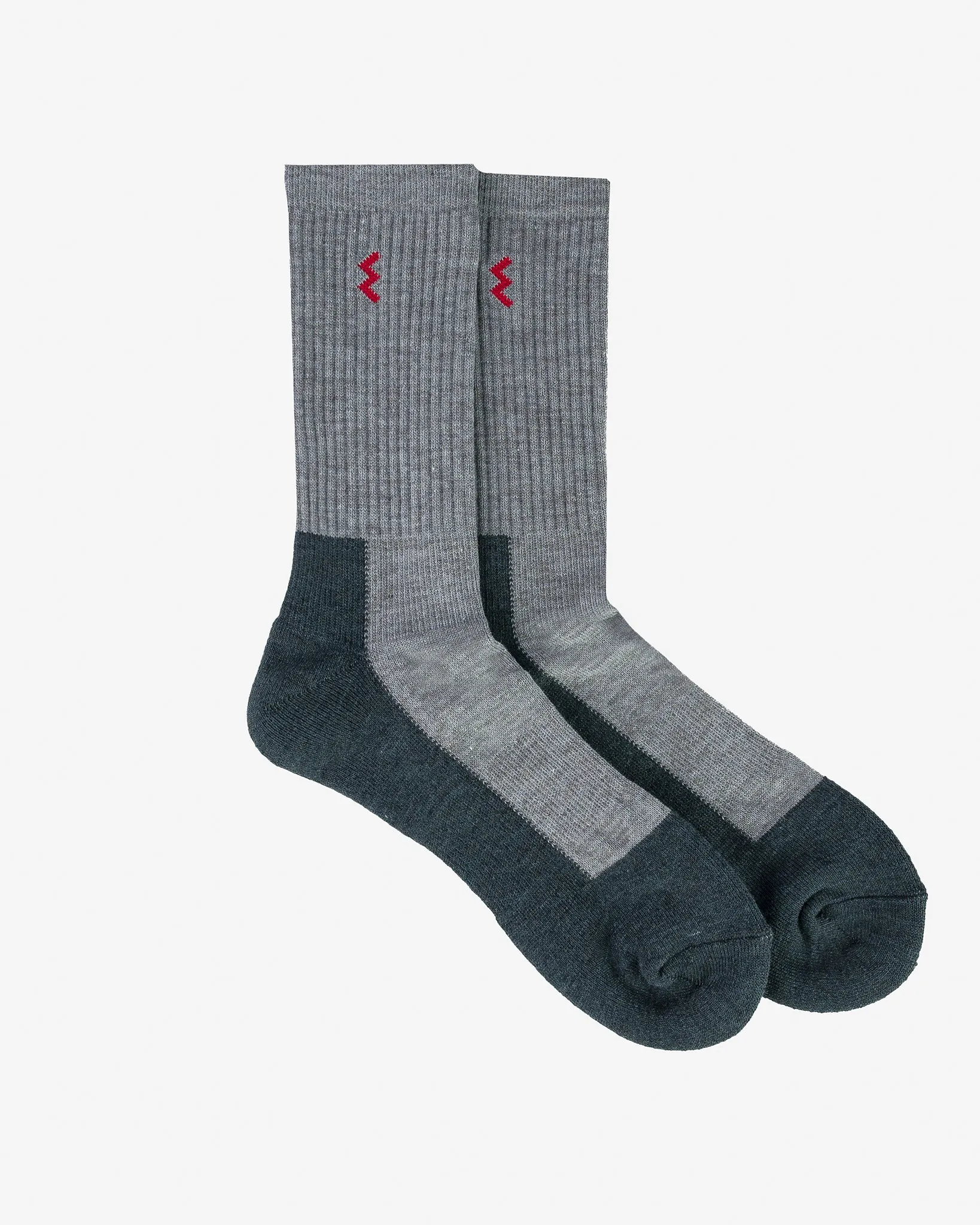 Iron Heart Work Boot Socks - Grey/Charcoal sold by Iron Heart