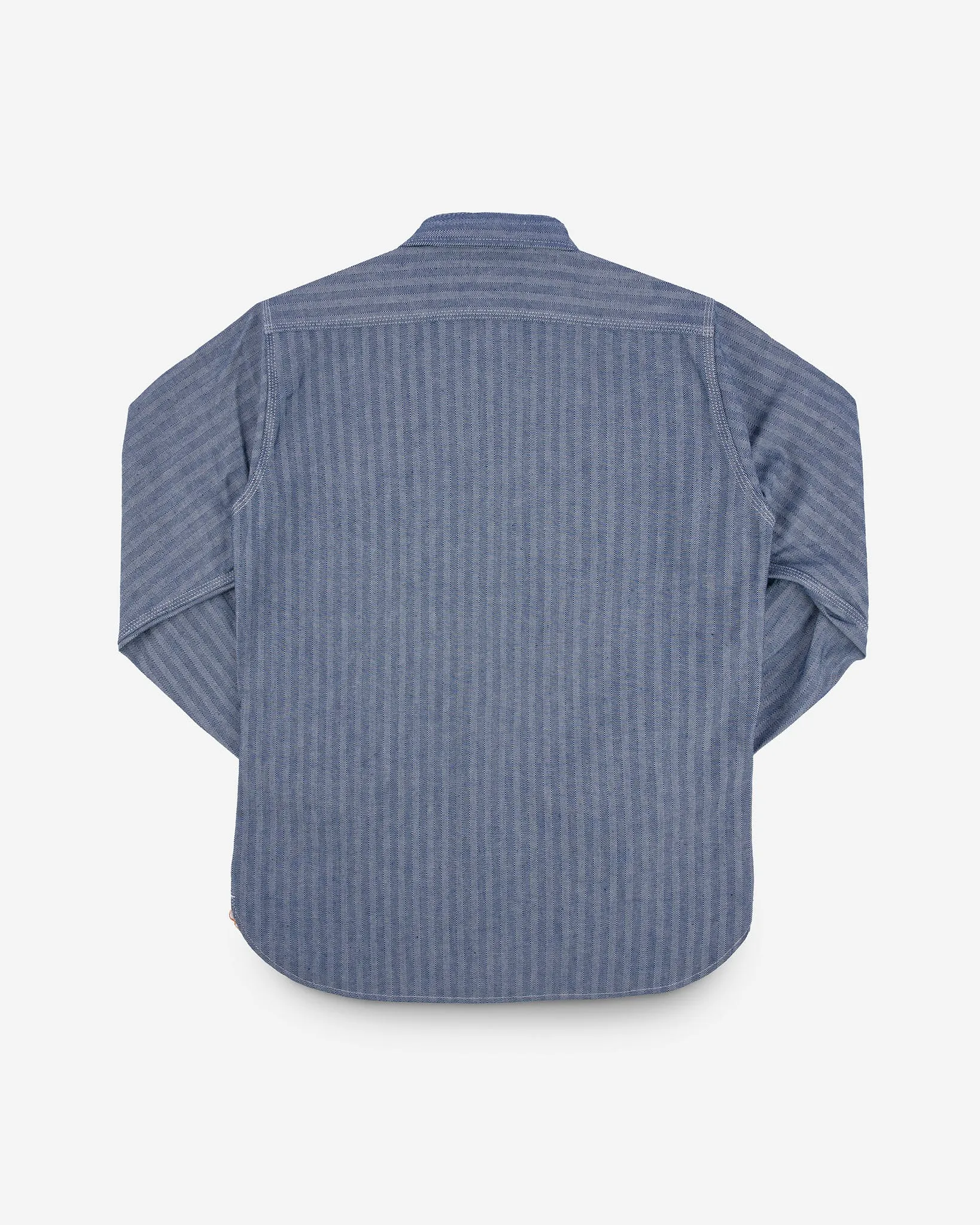 12oz Herringbone Work Shirt - Indigo sold by Iron Heart product image thumbnail 5