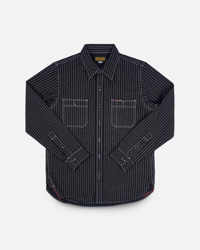 12oz Wabash Work Shirt - Black sold by Iron Heart