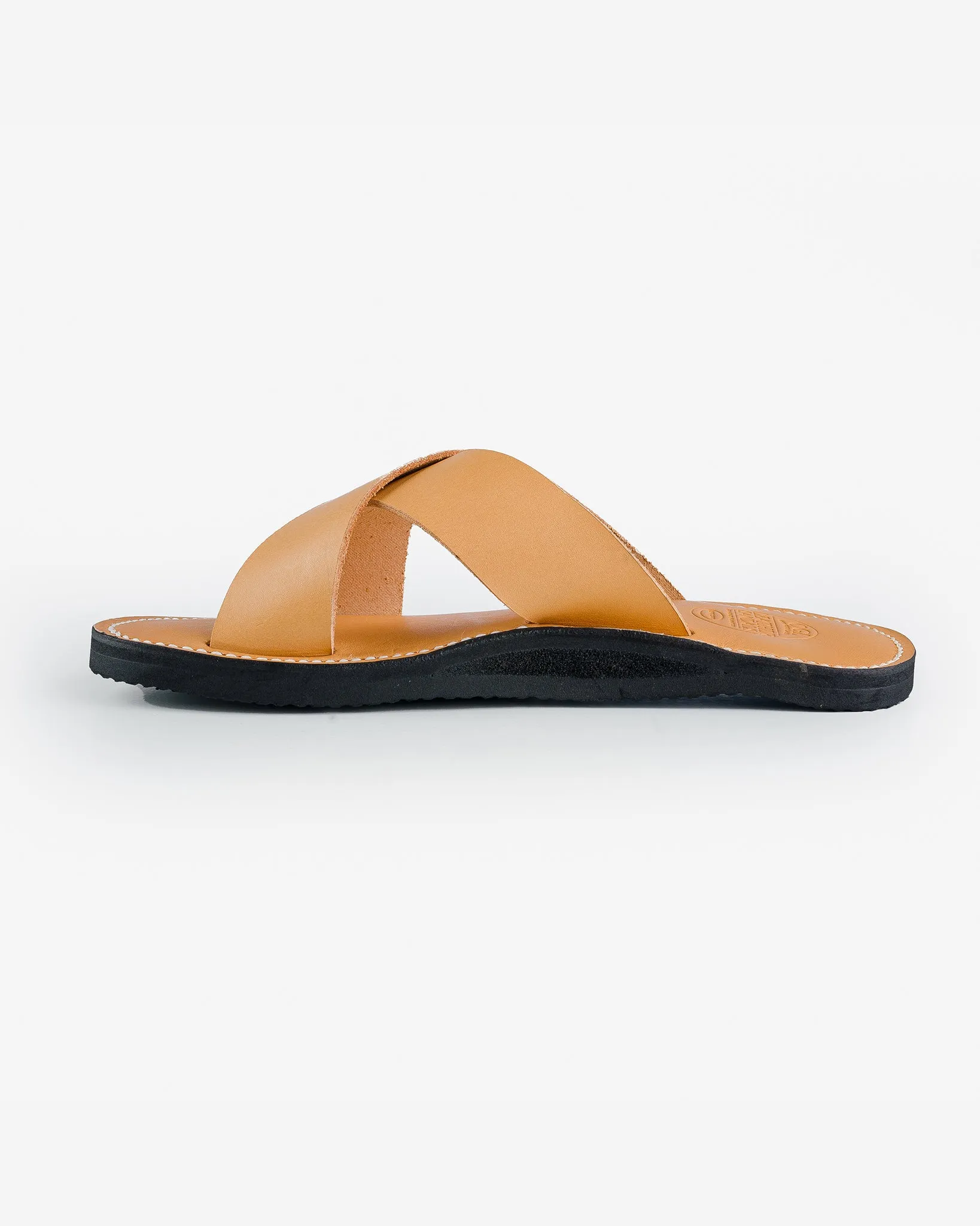 OGL X Dr. Sole Leather Cross Sandals - Natural sold by Iron Heart product image thumbnail 3
