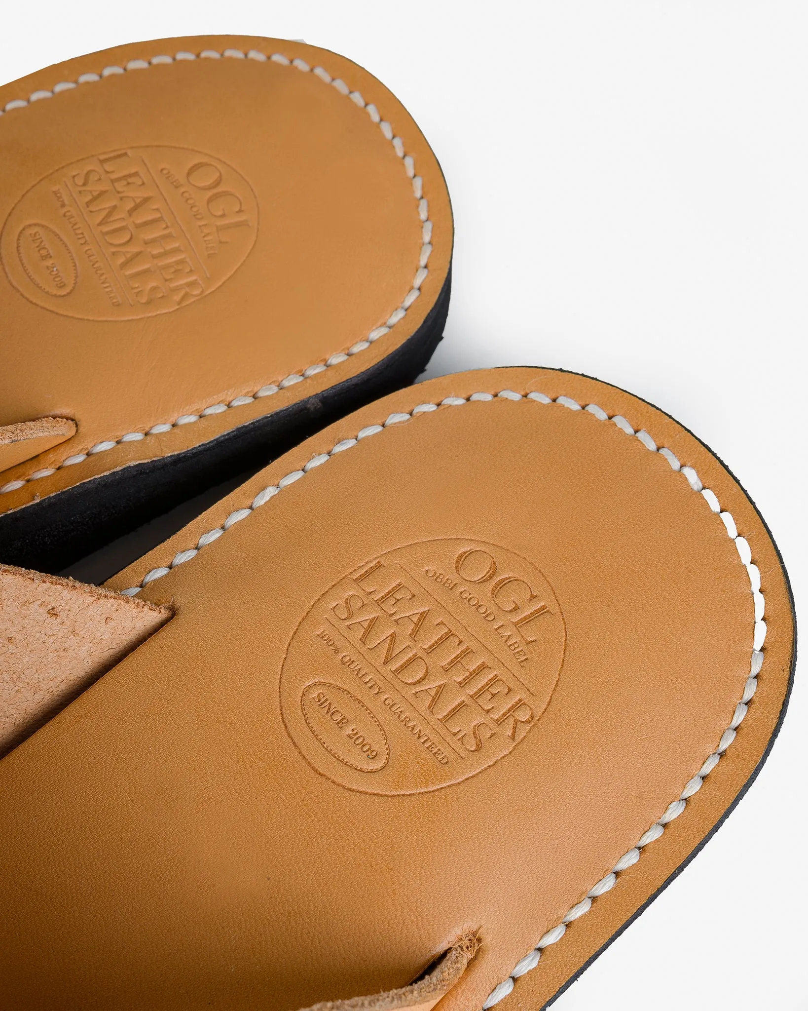 OGL X Dr. Sole Leather Cross Sandals - Natural sold by Iron Heart product image thumbnail 4