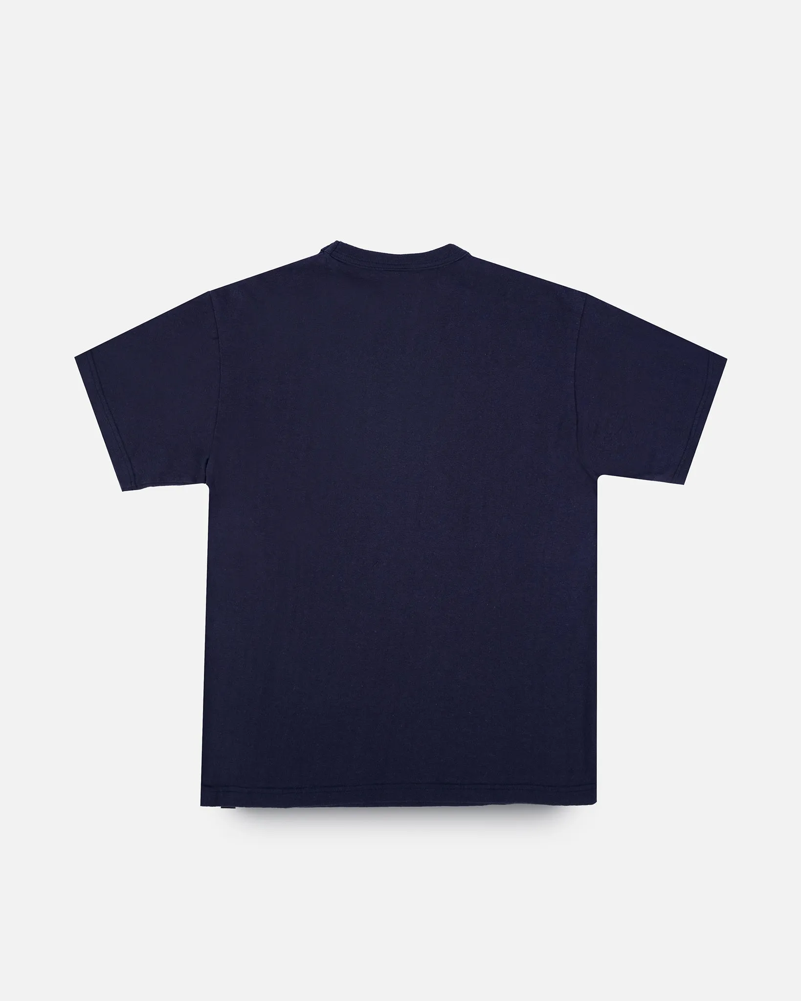6.5oz Loopwheel Crew Neck T-Shirt - Navy sold by Iron Heart product image thumbnail 4