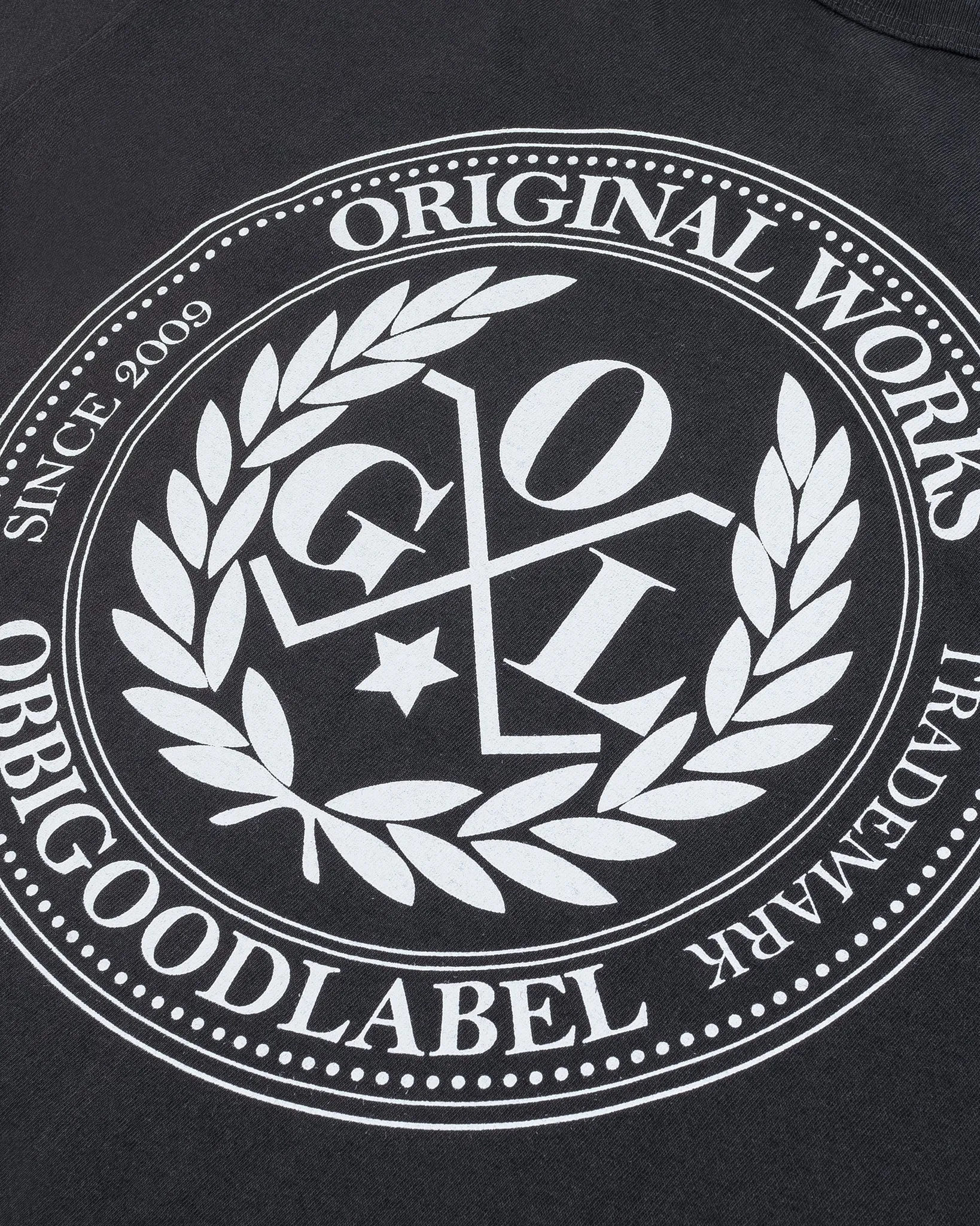 OGL 6.2oz Ringspun T-shirt - Silkscreen Printed 'OGL Logo' - Charcoal sold by Iron Heart product image thumbnail 5