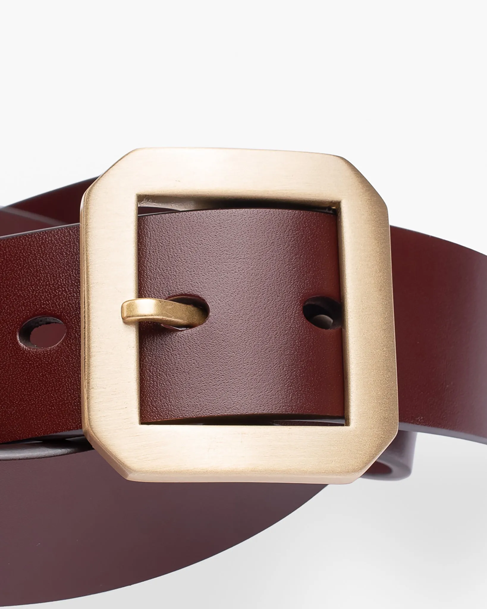 OGL Single Prong Garrison Buckle Leather Belt - Tan sold by Iron Heart product image thumbnail 3