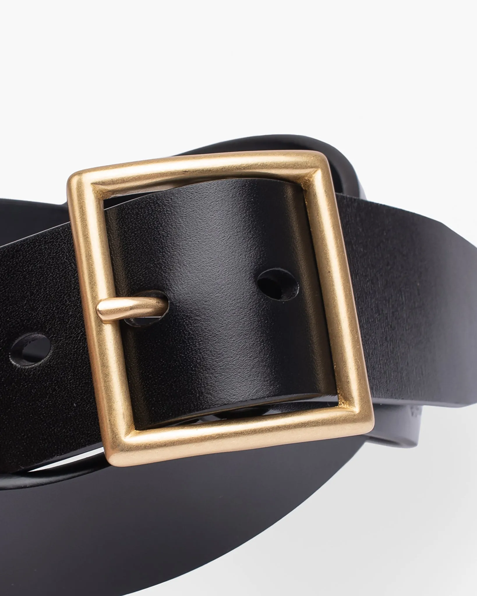 OGL Vintage 1.75" Leather Belt - Black sold by Iron Heart product image thumbnail 3