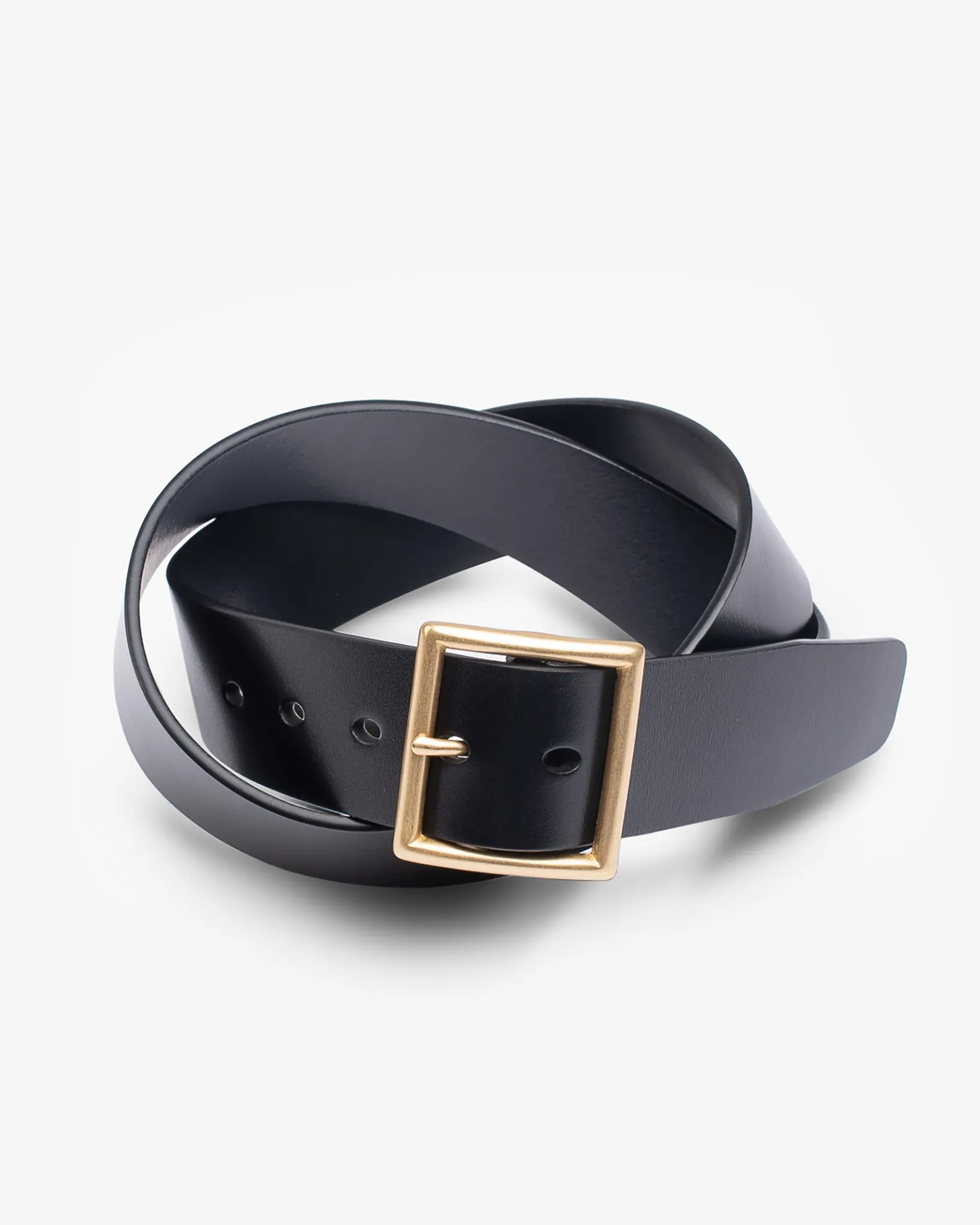 OGL Vintage 1.75" Leather Belt - Black sold by Iron Heart