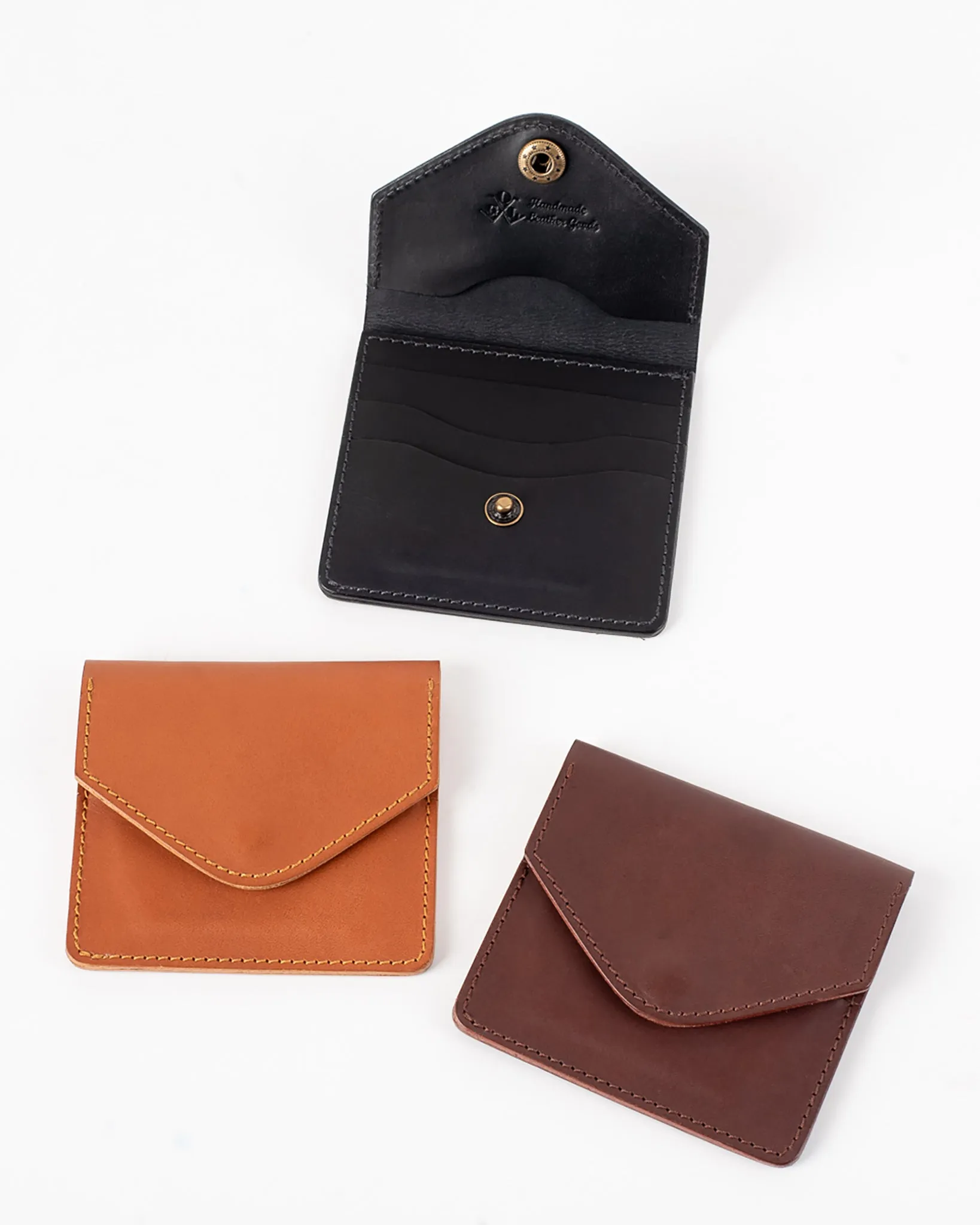 OGL Condor Snap Card Holder - Black, Brown or Tan sold by Iron Heart